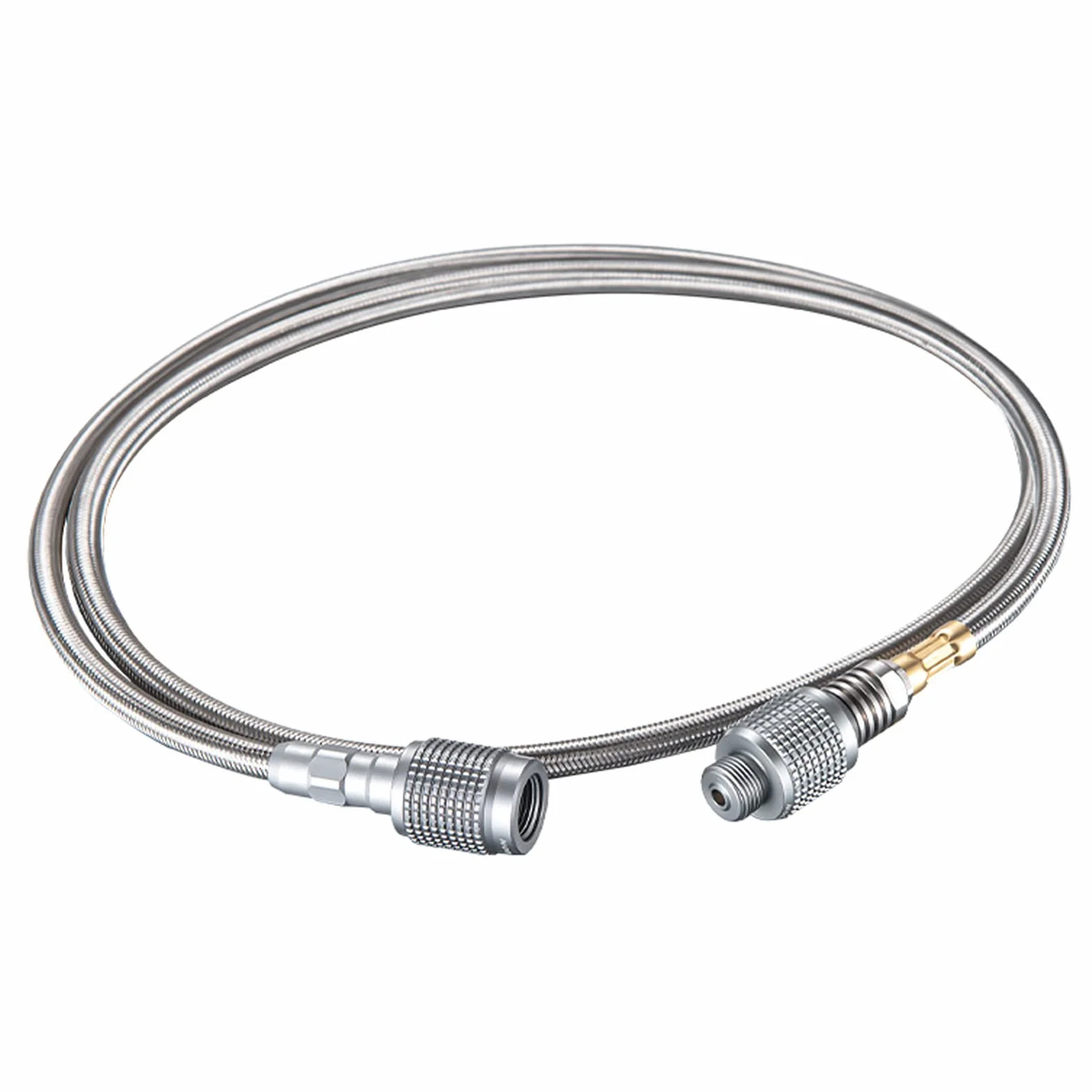 Campingmoon - Adattatore per tubo del gas da campeggio per valvola Lindal EN417 a vite, contenitore e dispositivo da 100 cm