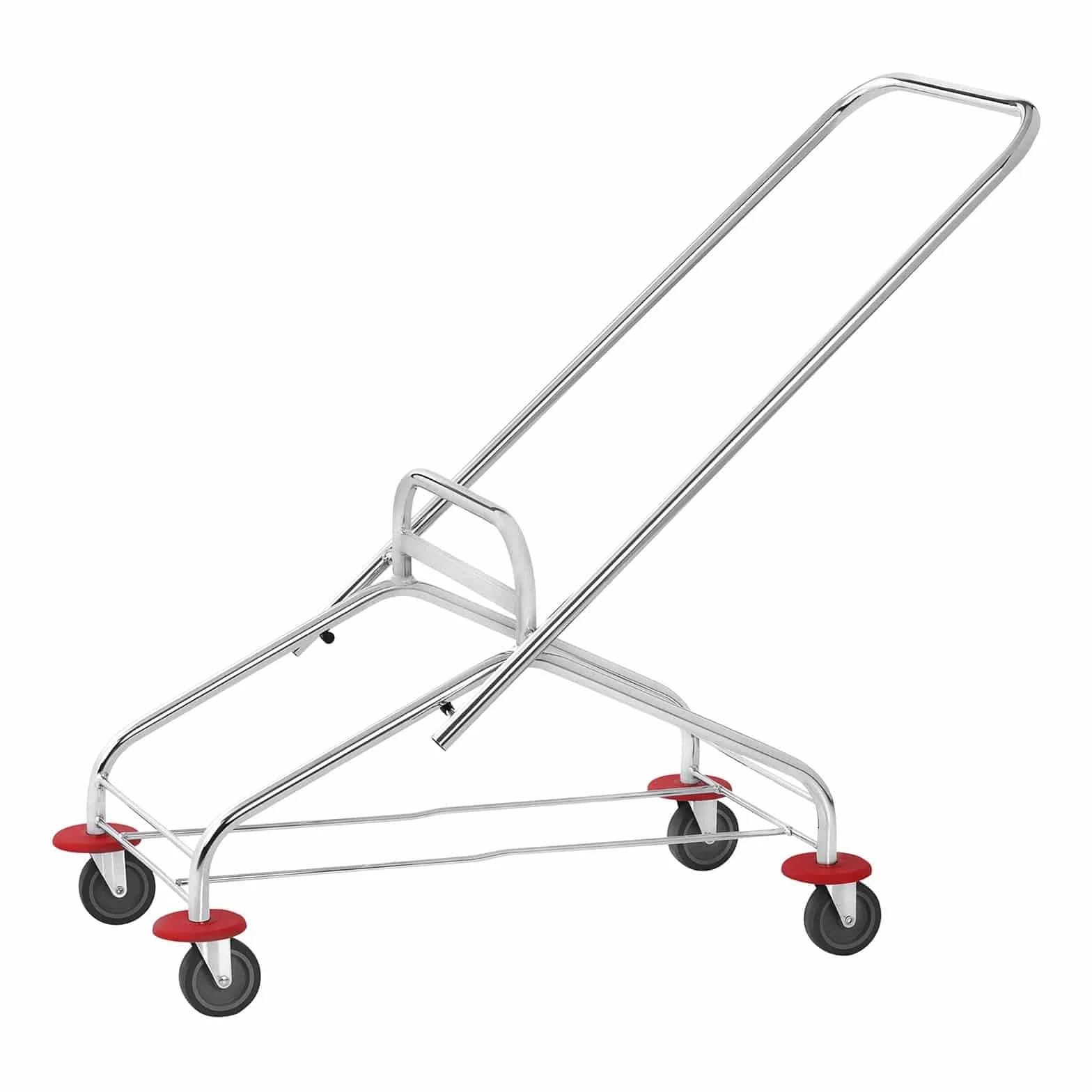 Secchio Lavapavimenti Professionale Con Strizzatore Secchio per Pavimento UNICLEAN 3 (2 Secchi, 48 L, Acciaio Cromato, Blu, Rosso)