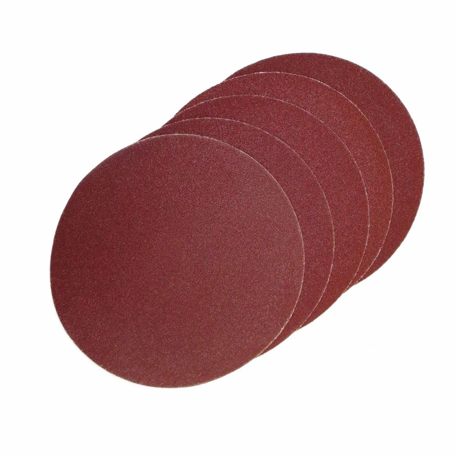 50 dischi abrasivi senza foro, Ø 150 mm, P 100
