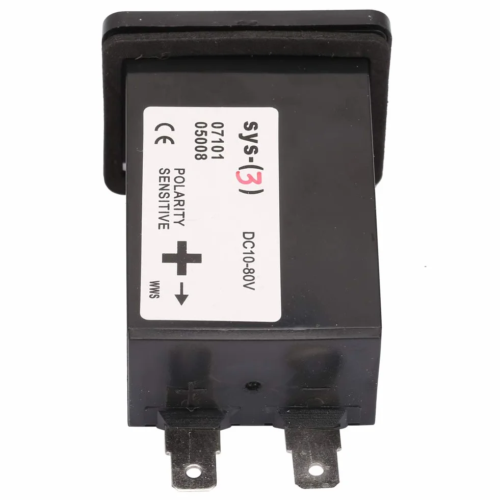 Contaore meccanico 10-80V AC/DC 99999,9 ore temporizzatore elettronico al quarzo