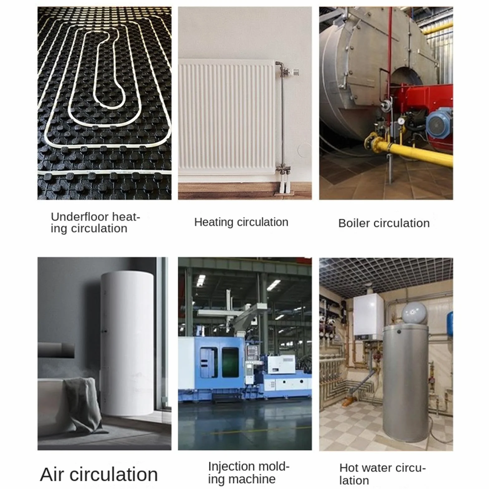 Pompa Di Ricircolo Per Scaldacqua 3 Velocità Regolabile Resistente Alle | Pompa Circolazione Acqua Calda Per Proprietari Professionisti Caldaie Riscaldamento A Pavimento
