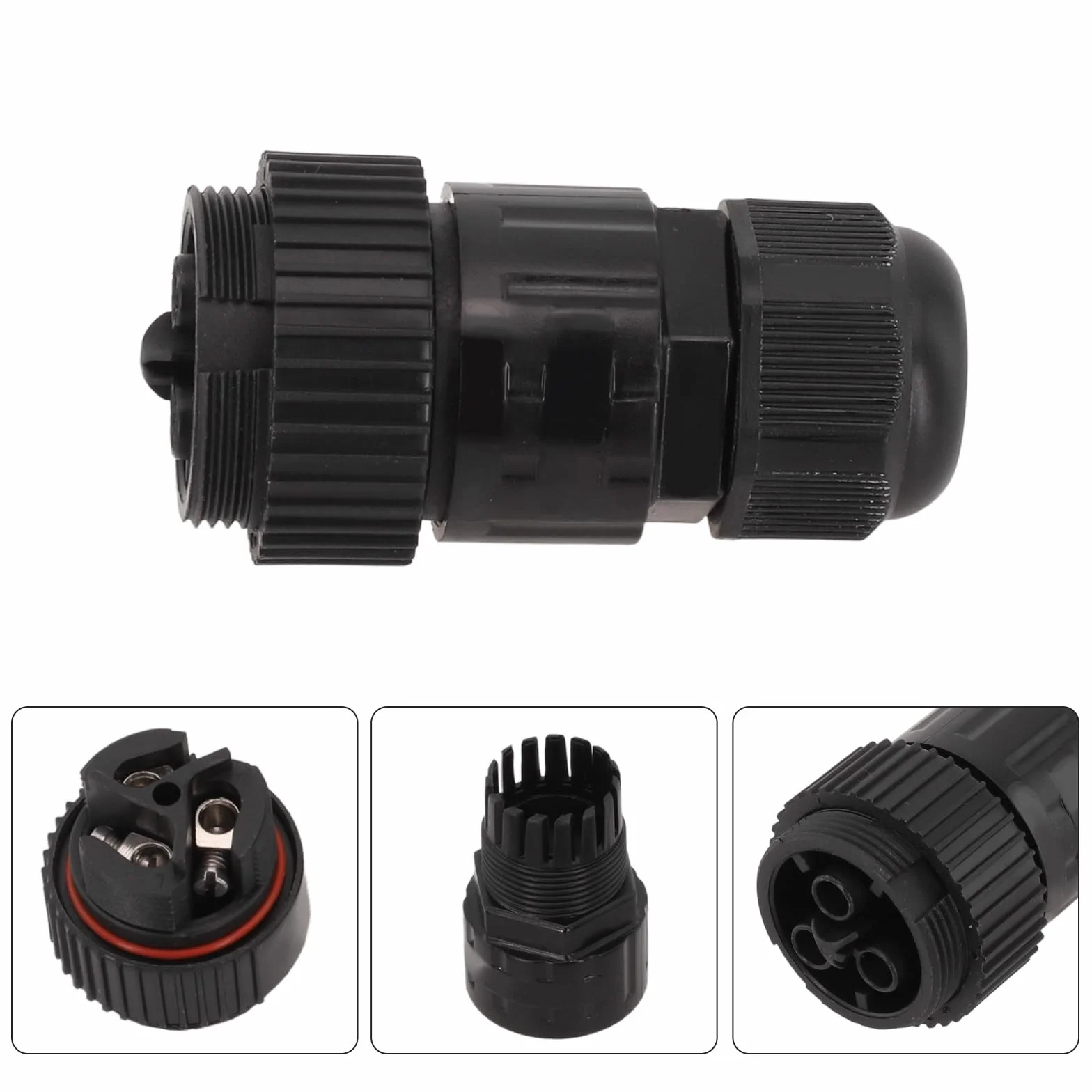 Connettore CA solare APSystems EZ1 EZ1-M 17,5 A IP68 impermeabile resistente UV -40°C a 85°C