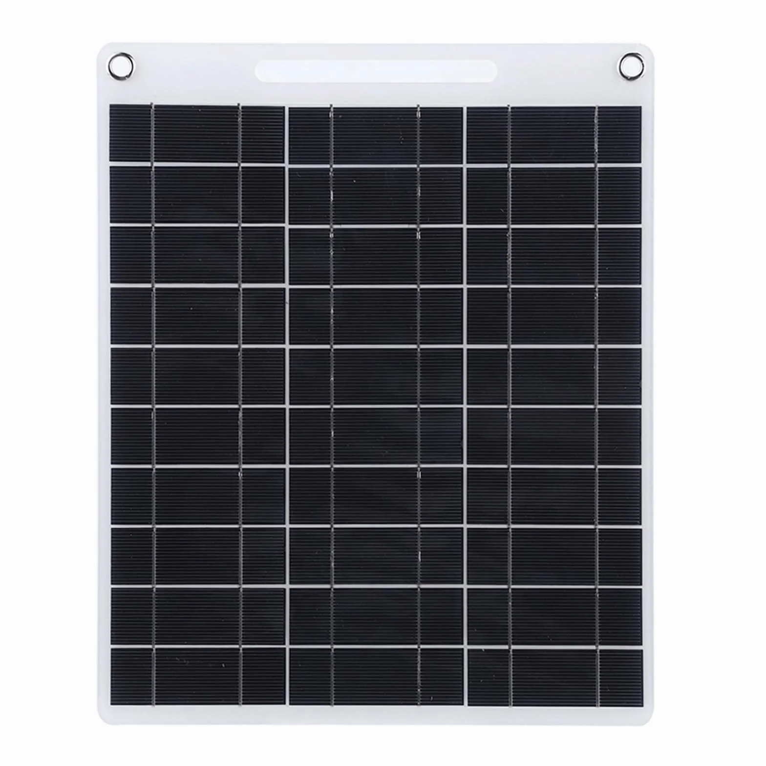 Pannello Solare Portatile 15W USB 5V Caricabatteria da Auto per Cellulare Campeggio