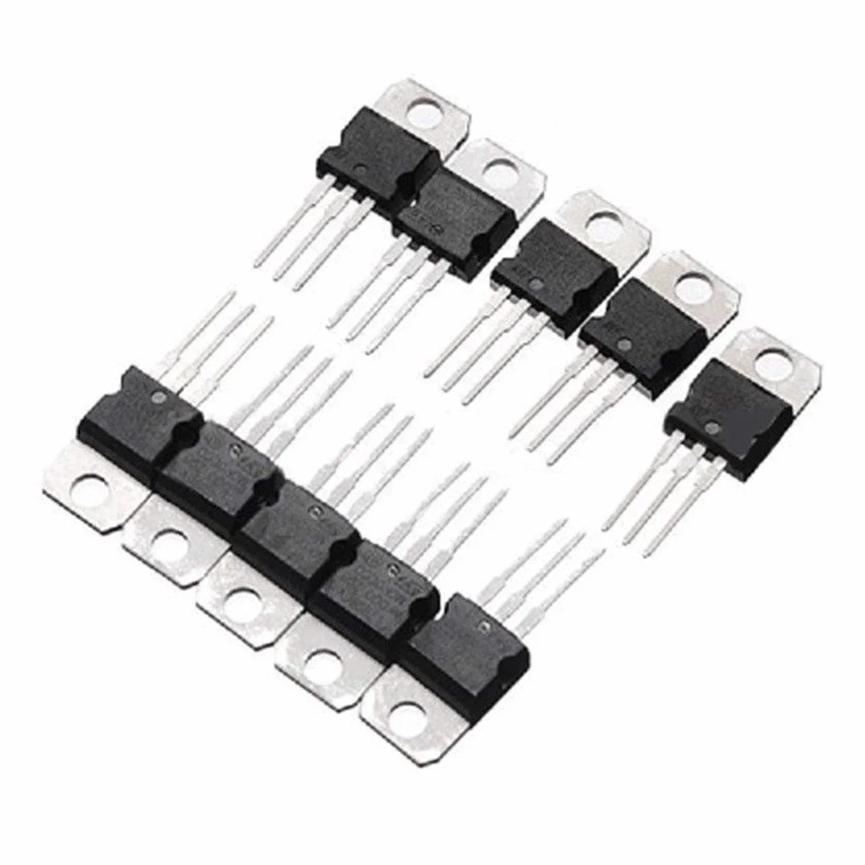 DollaTek LM317T L7824 Regolatore di Tensione Transistor Assortimento Set 50PCS TO-220