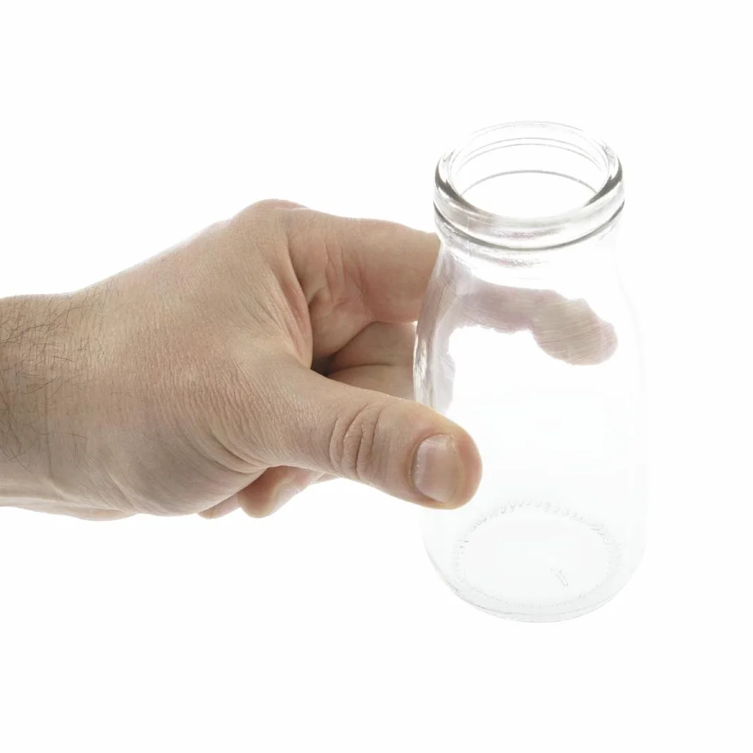 Olympia 198,4 gram mini bottiglie di latte 200 ml in vetro