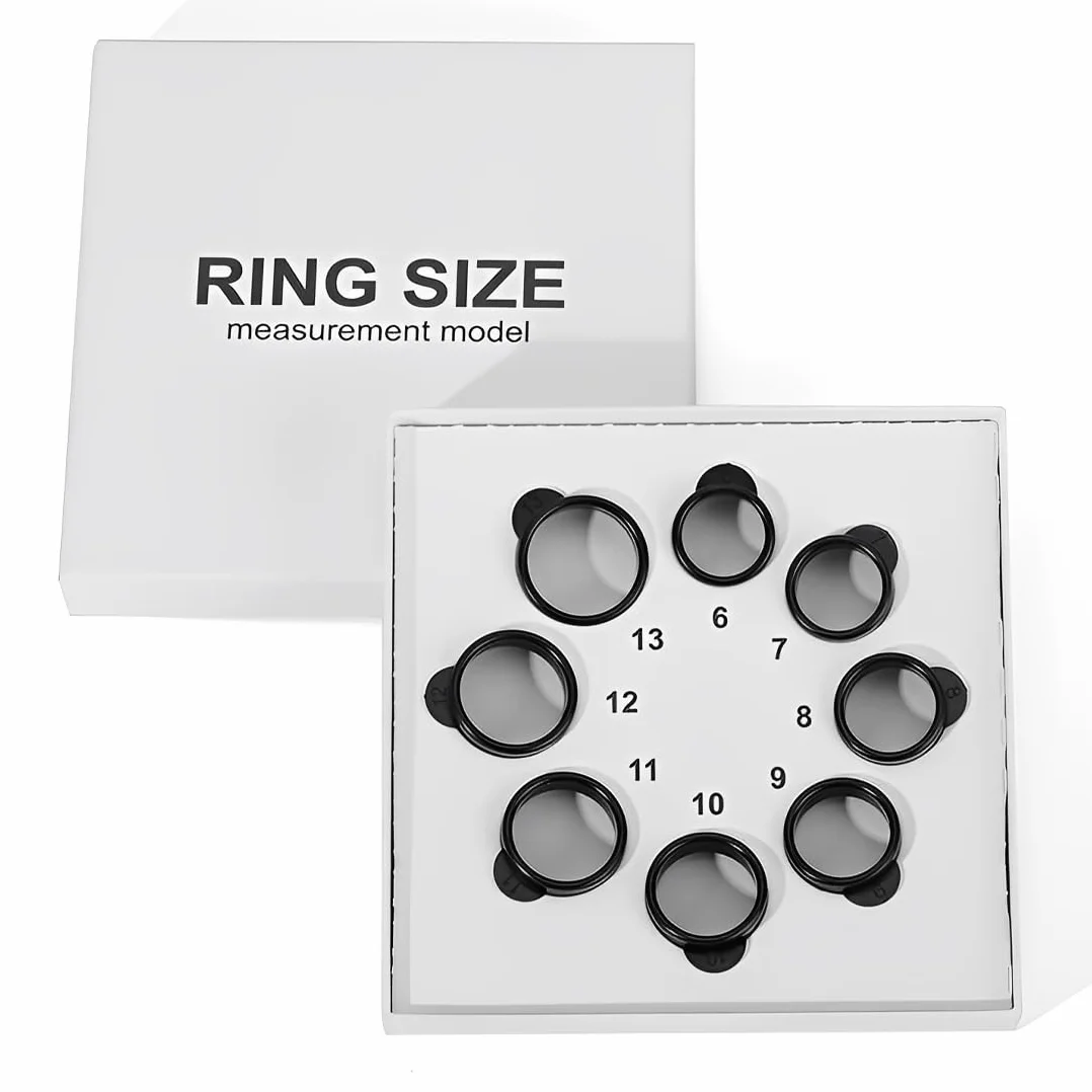 IKOPFLN 1 Pezzo Ring Kit di misurazione Misura Ring prima dell’acquisto isurazione precisa per comfort e accuratezza massimi Compatibile con ogni tipo di dito