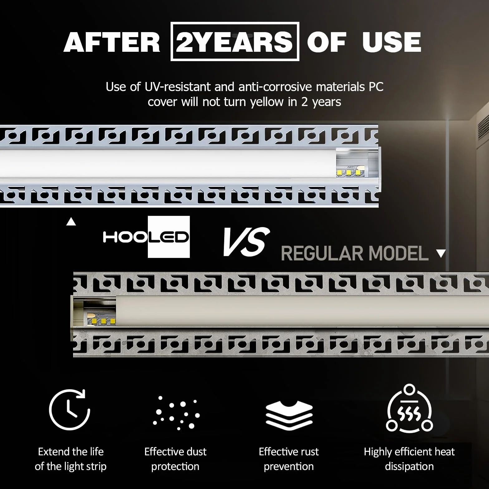 26 Profilo Alluminio per Strisce LED 2m Diffusore di luce forma di U Profilo Copertura Tappo Terminale per Cartongesso Soffitto Parete illuminazione lineare Larghezza interna del Profilo 20mm