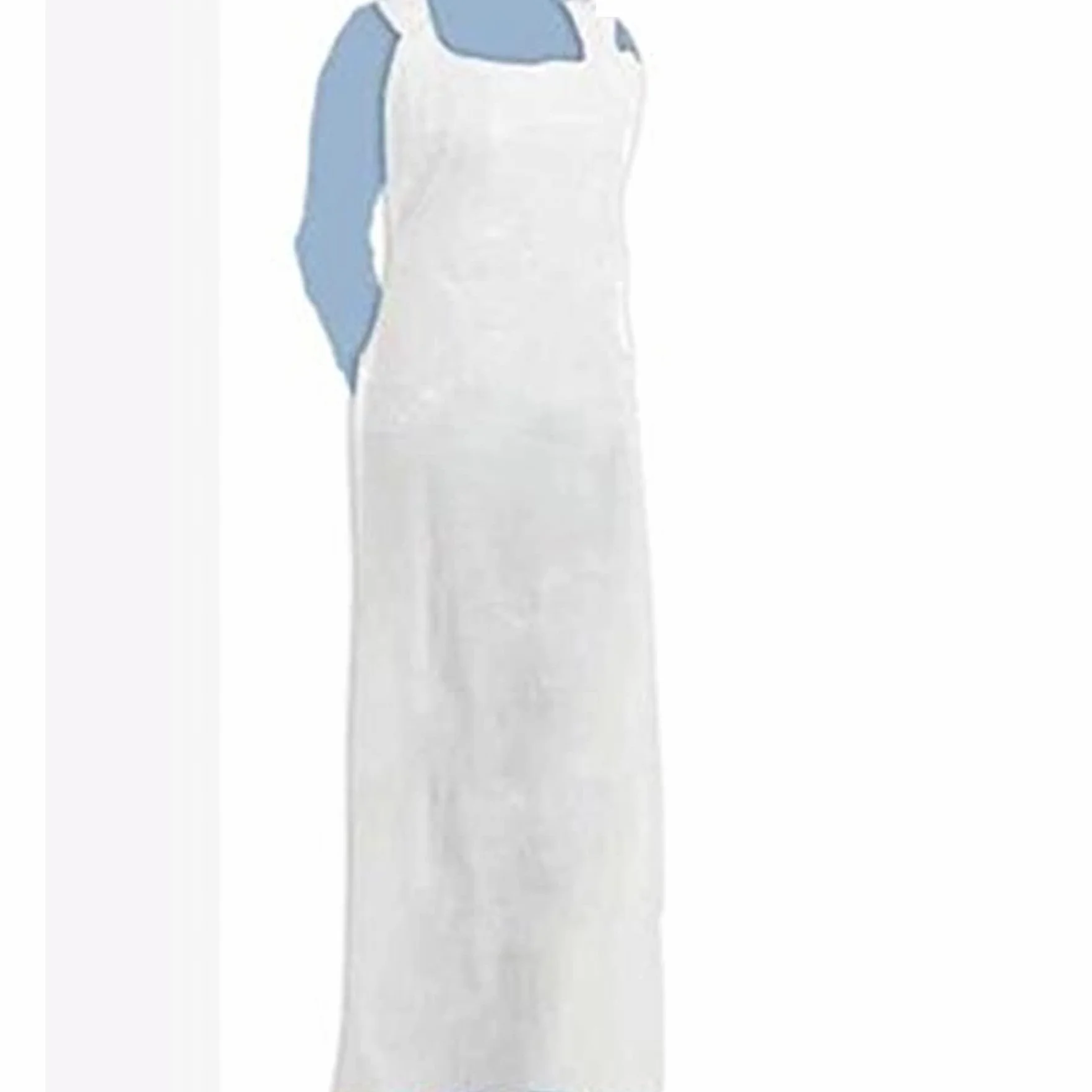 GREMBIULI IN PLASTICA DIFENDER3 25PZ - POLIETILENE PROTEZIONE CORPO 140 CM