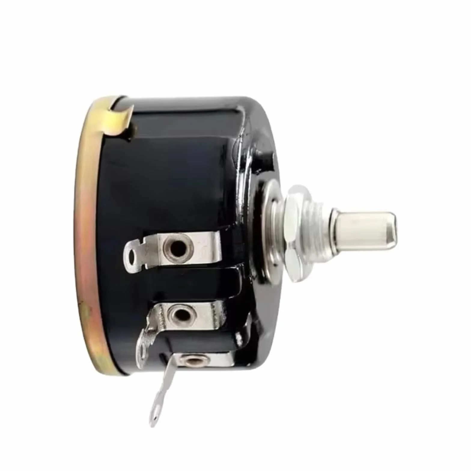 potenziometro a filo avvolto, WX112 WX050 Potenziometro rotativo a filo avvolto da 5 W 47 K - Reostato regolabile a 360° for progetti elettronici