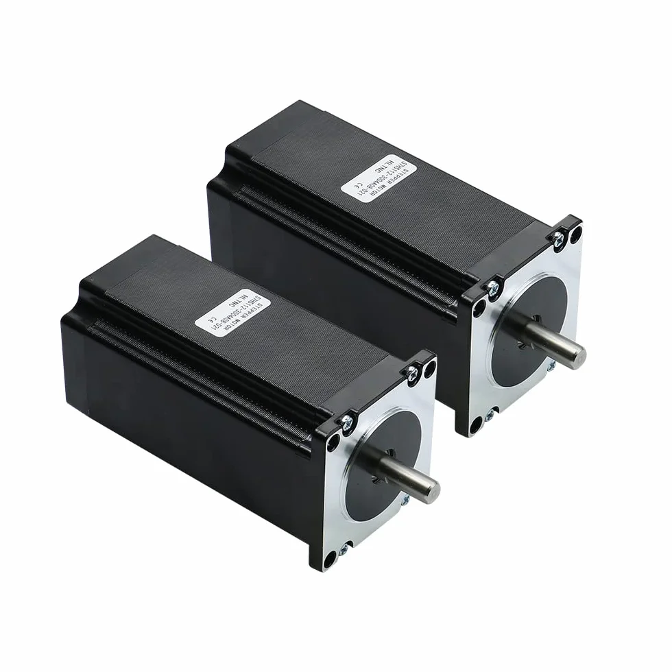 Nema 23 - Motore passo-passo CNC 3 A, 450 once, 3 Nm, 112 mm, per fresatura CNC fai da te (3 Nm)