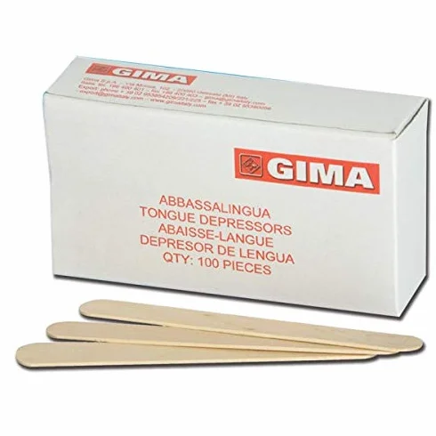 GIMA - Abbassalingua in legno non sterili - 5000 pezzi