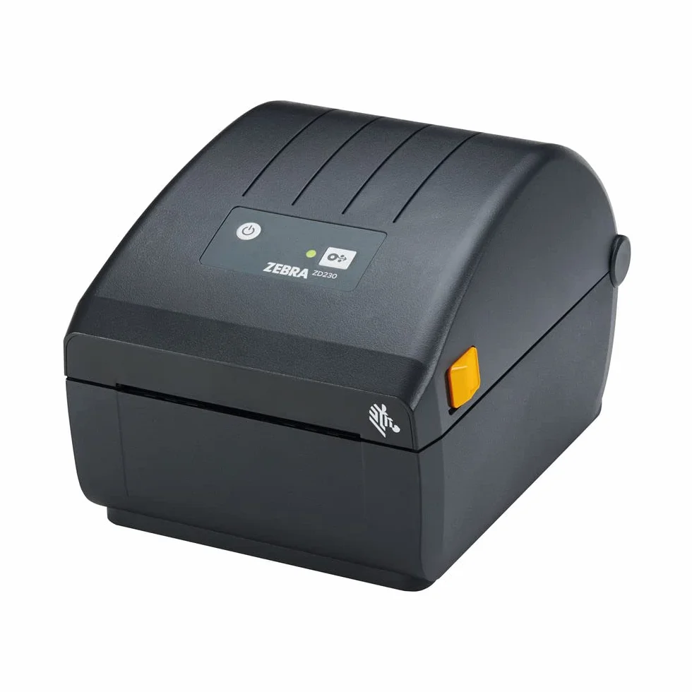 Zebra Stampante termica diretta ZD230-4 pollici Desktop Stampante - USB, Wi-Fi e Bluetooth Connettività - Adatto per Logistica, Produzione di luce, Vendita al dettaglio e applicazioni sanitarie