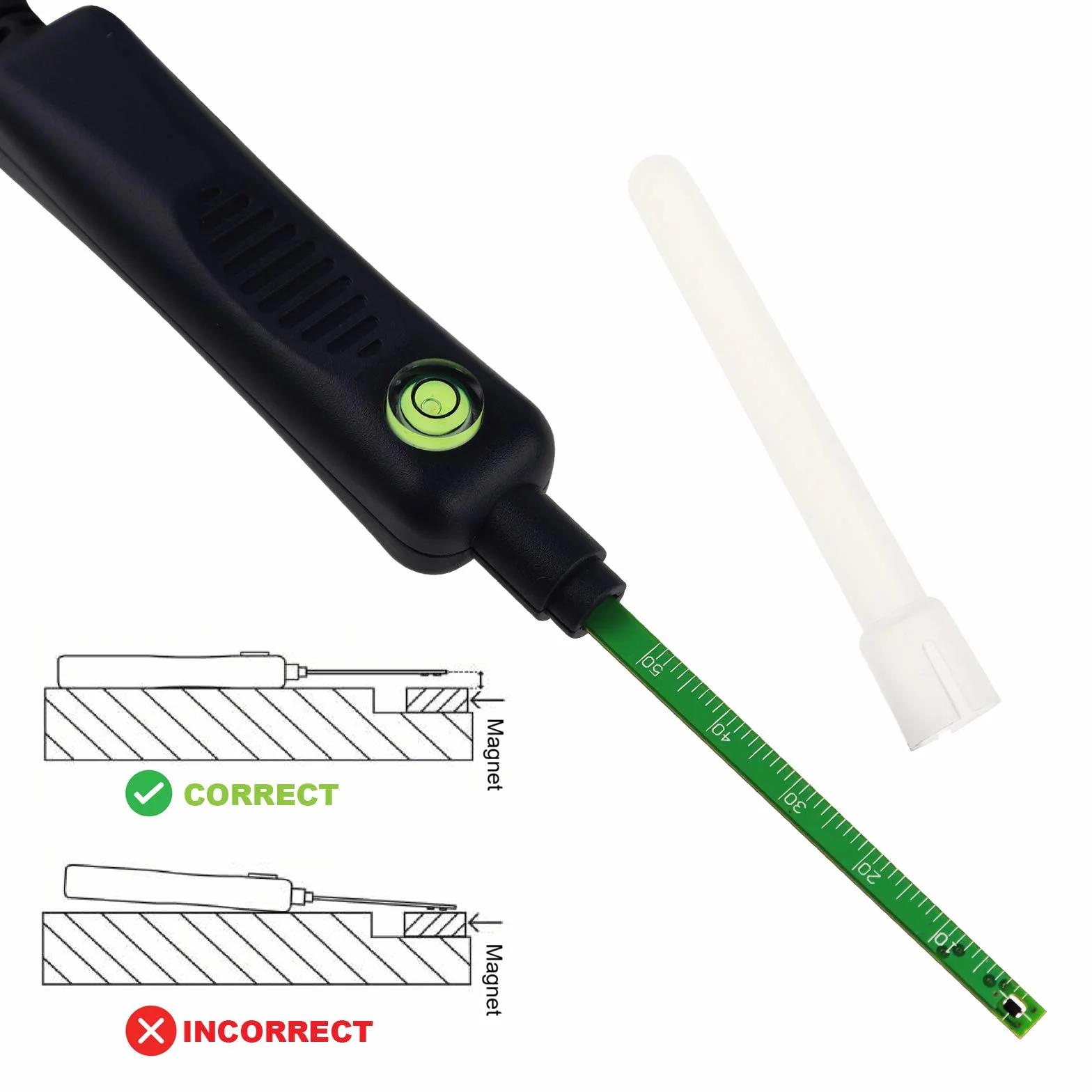 Professionale AC/DC Gaussmeter Magnetico Campo Forza Magnetometro 3000mT (30000G) Teslametro Auto/Manuale Registrazione Metro Tester
