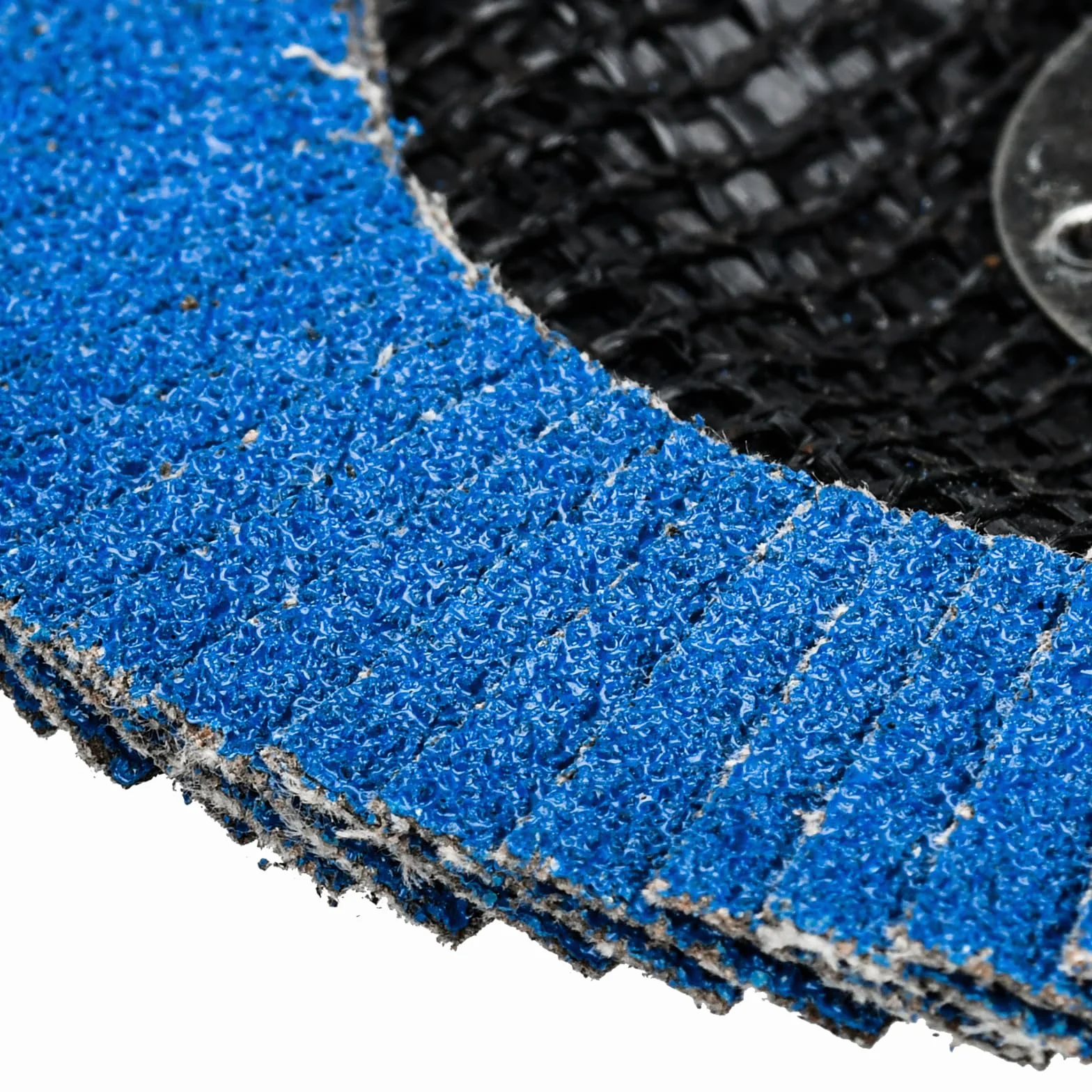 10 Pezzi Dischi Lamellari ø 125 mm x 22.2 mm Disco Lamellare Grana 80 Dischi Abrasivi per Acciaio Inossidabile Metallo e Legno, Blu
