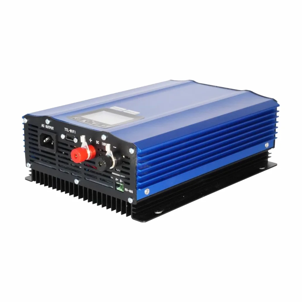 Inverter da 1000 W con limitazione di potenza, con pannello LCD, corrente DC da 26-45 V, energia solare in entrata da AC 230, energia in uscita da 24-36 V di onda sinusoidale pura