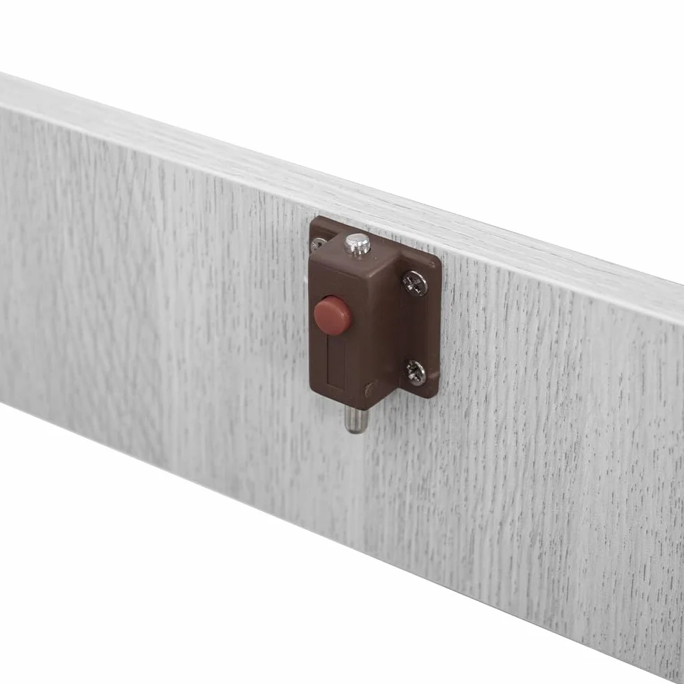 BAKAJI Tavolo Quadrato Allungabile 90x90 cm, Apertura a Libro, Design Moderno Ribaltabile, 4-8 Posti, Bianco Frassinato