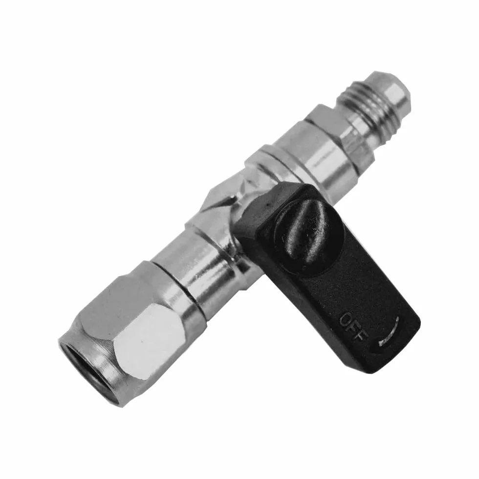 3S SuperSamaStore Rubinetto 1/2'' Acme Sinistro Fisso Femmina x 1/4'' Sae Maschio, per Bombolette R32 e R290