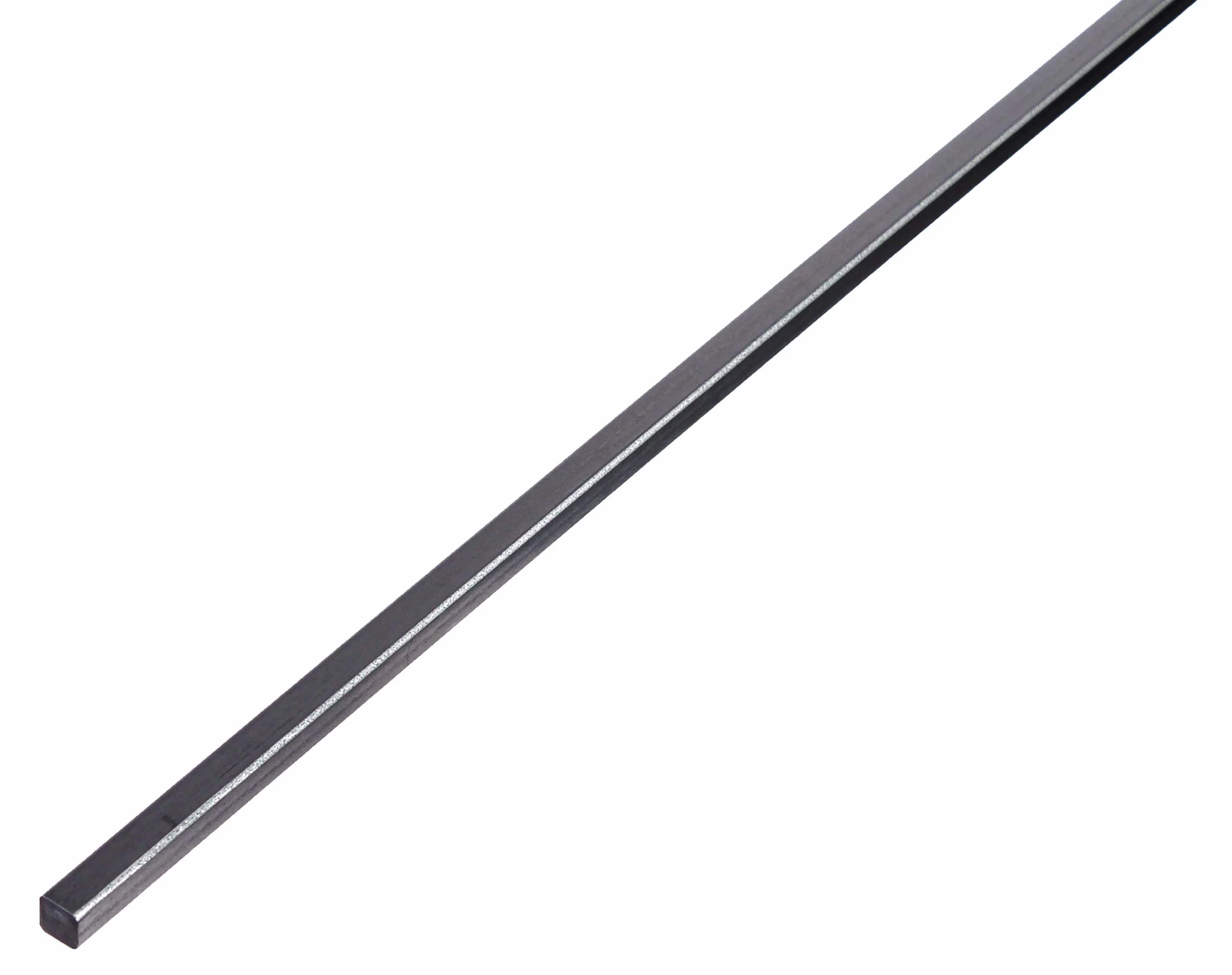 Alberts 432430 Barra quadrata, Acciaio, 1000 x 12 x 12 mm