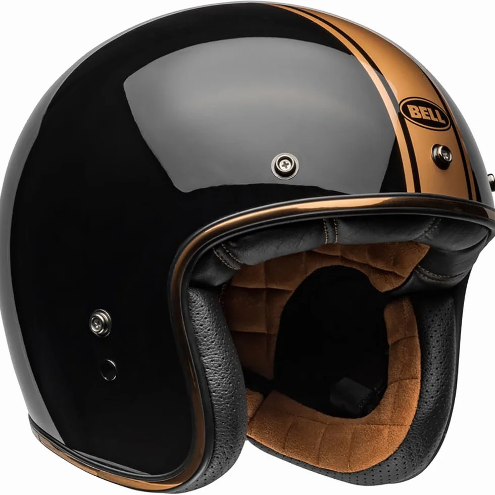 HELMET BELL CUSTOM 500 ECE6 RALLY BLACK/BRONZE XL