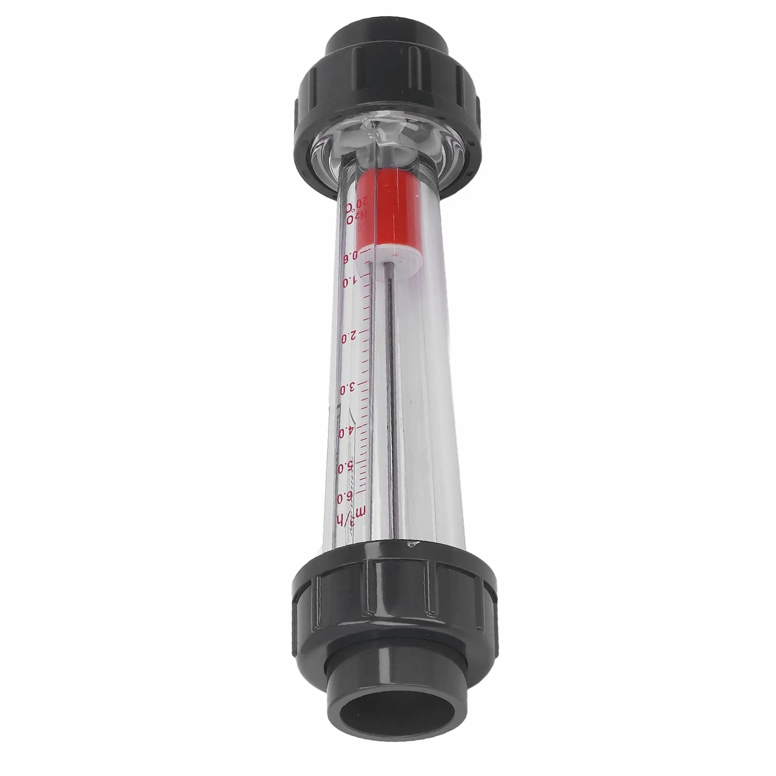 Misuratore di Portata per Acqua 0,6-6 M³/h DN32 40 mm Plastica Galleggiante ABS