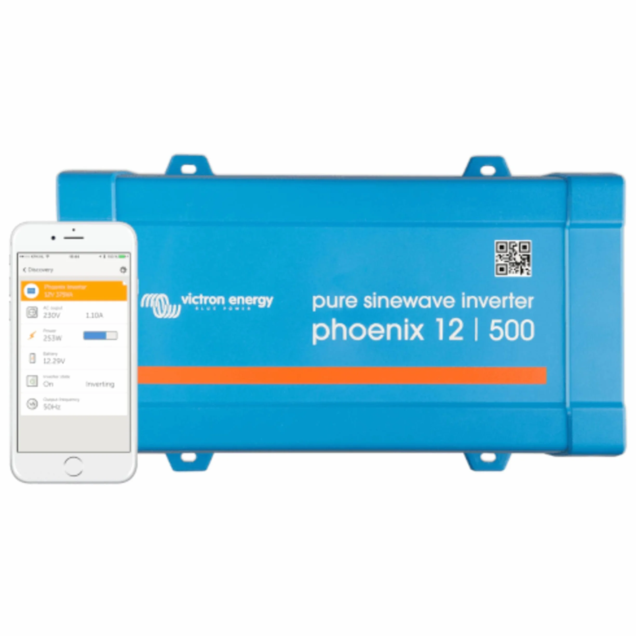 Victron Energy Phoenix 500 VA 12 Volt 230 V AC inverter onda sinusoidale pura (Regno Unito)