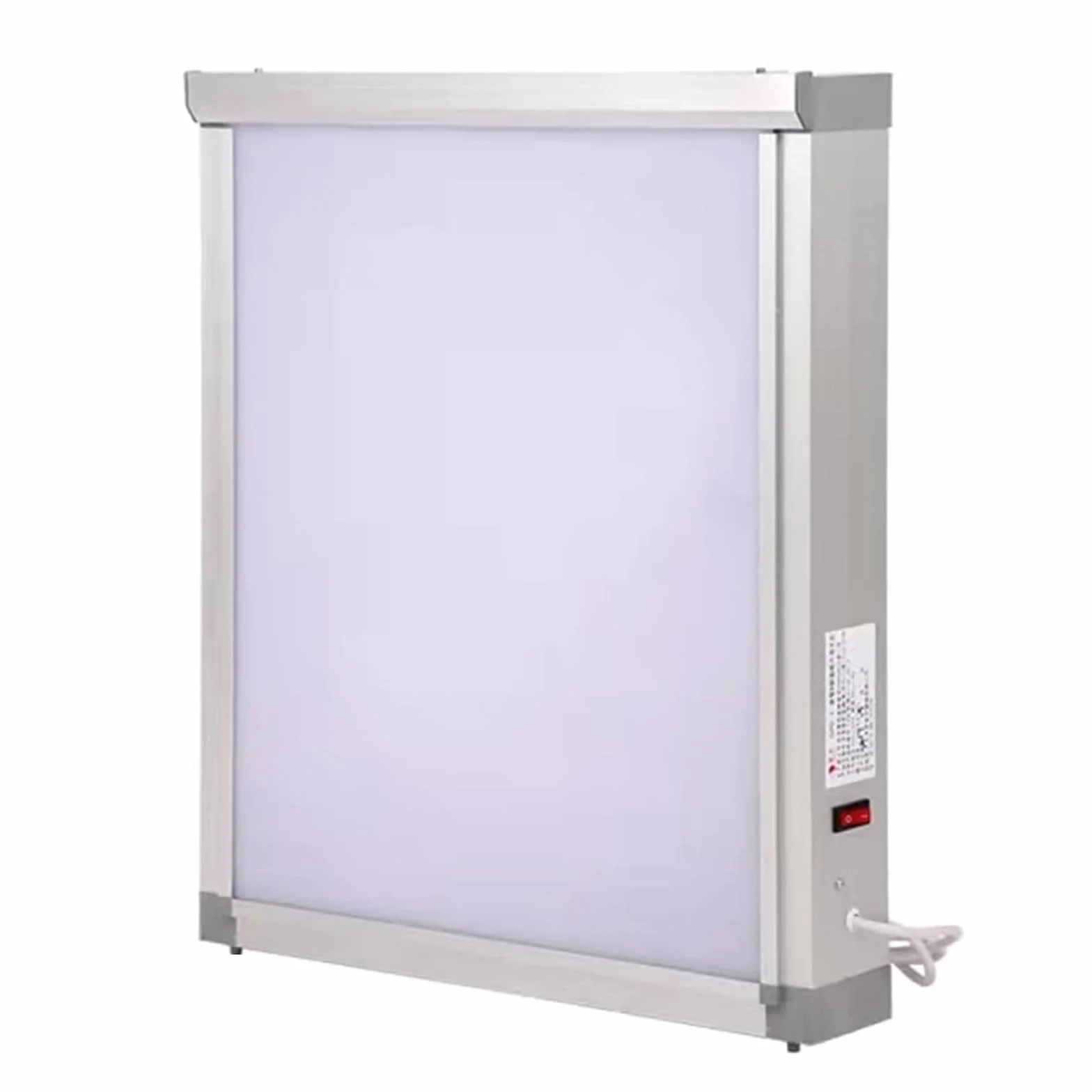 Generico Lettore di Lastre a Raggi X, Scatola Luminosa con Pannello LED per Raggi X con Staffa, per Uso Medico e Dentale, Senza Ombre,44x7x52cm