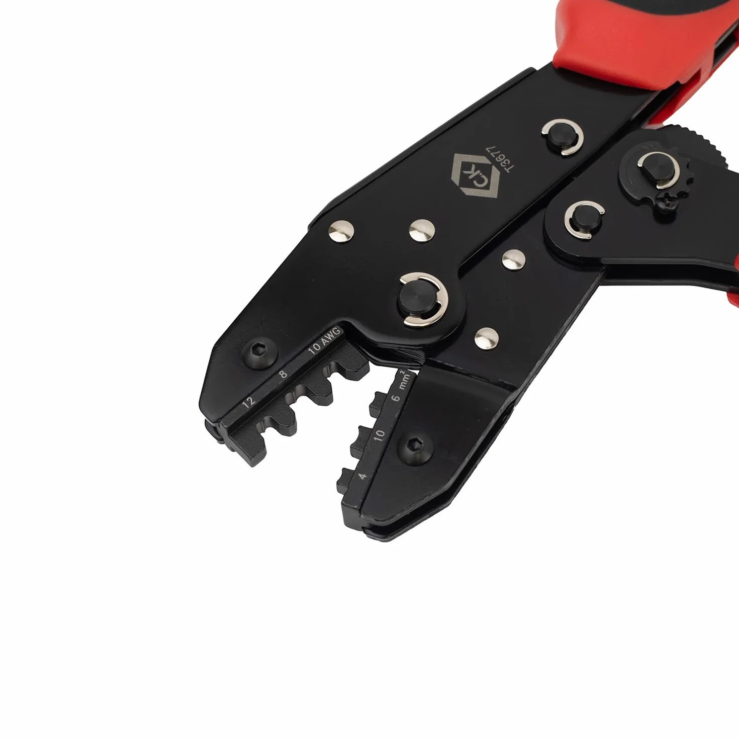Pinza crimpatrice a cricchetto solare PV 250 mm 2K 4-10 mm