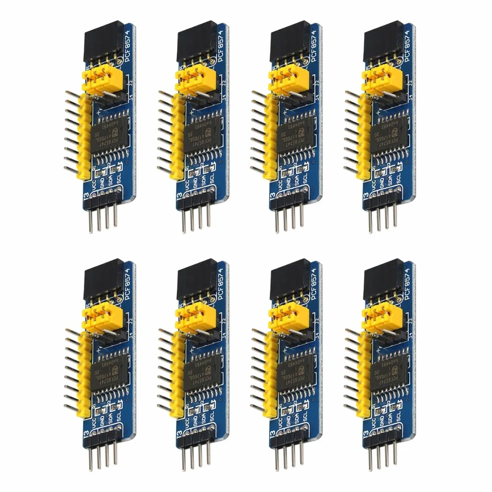 8 pezzi PCF8574 IO scheda di espansione I/O Expander I2C Bus Valutazione Sviluppo Modulo PCF8574 adatto per Arduino