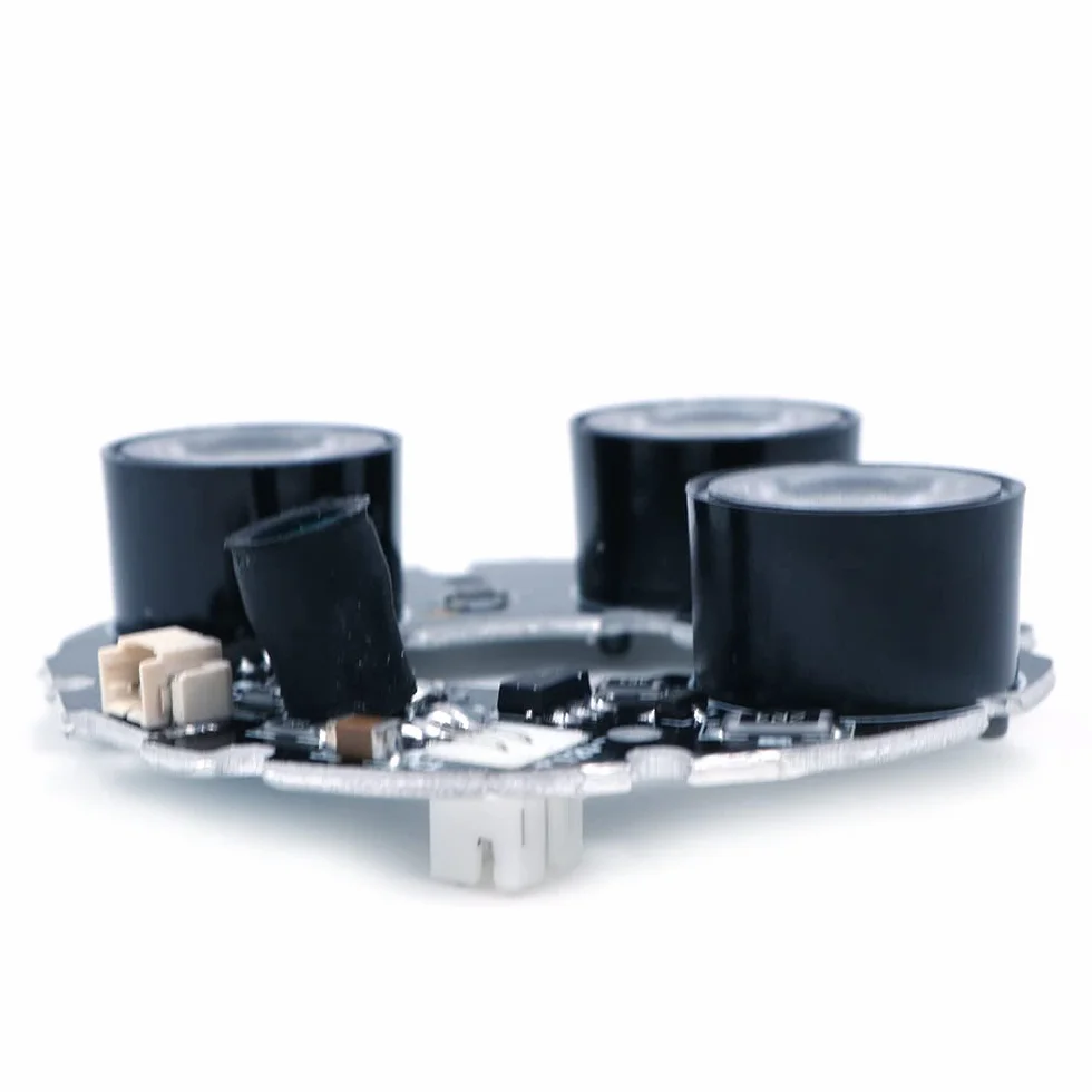 850nm infrarosso 3 LED Array bordo IR Illuminatore con IR Gamma fino a 30m Per tutti i tipi di moduli della fotocamera, Potenza DC 12V