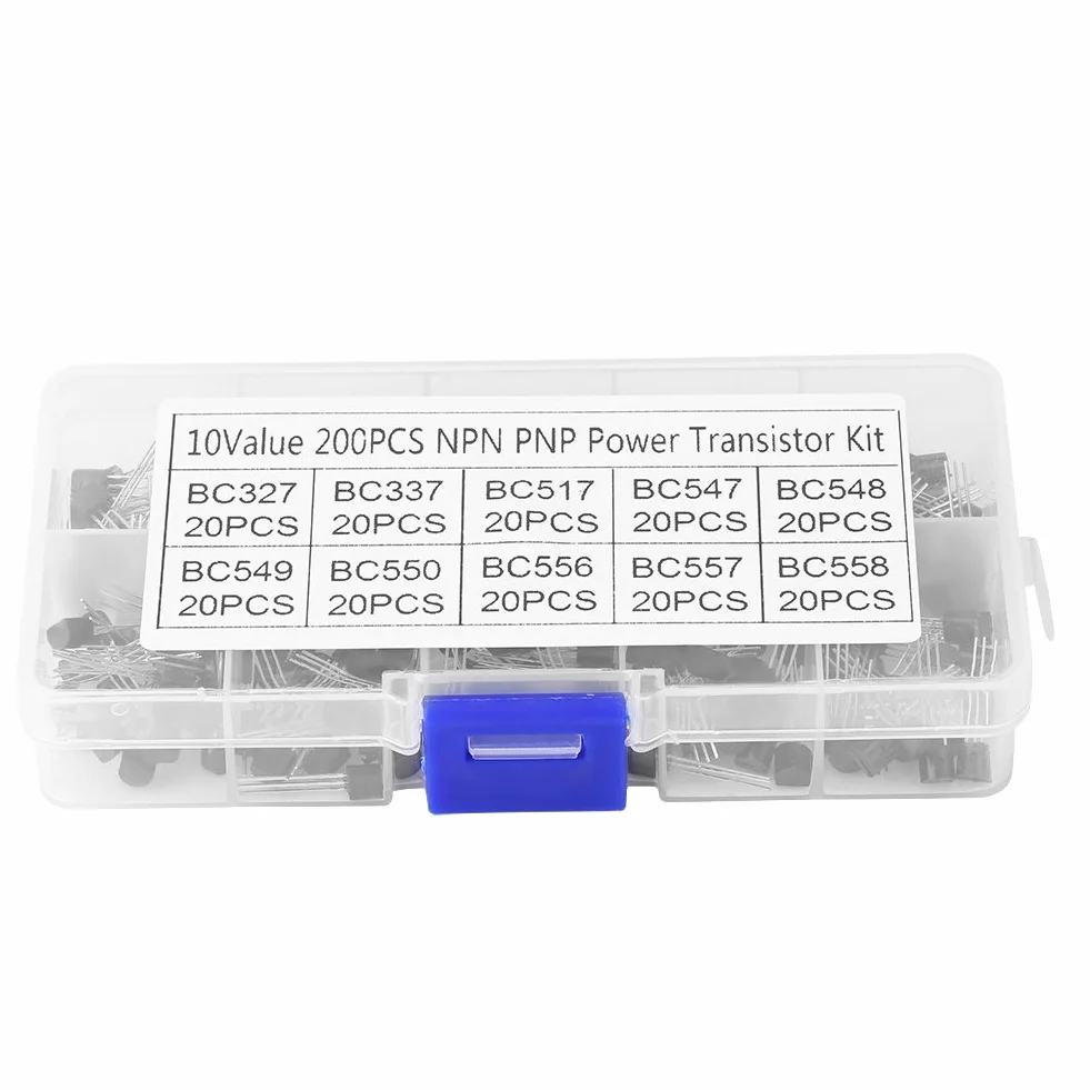Kit assortimento di transistor BC327 BC558 BC547 NPN PNP TO-92 per uso generale