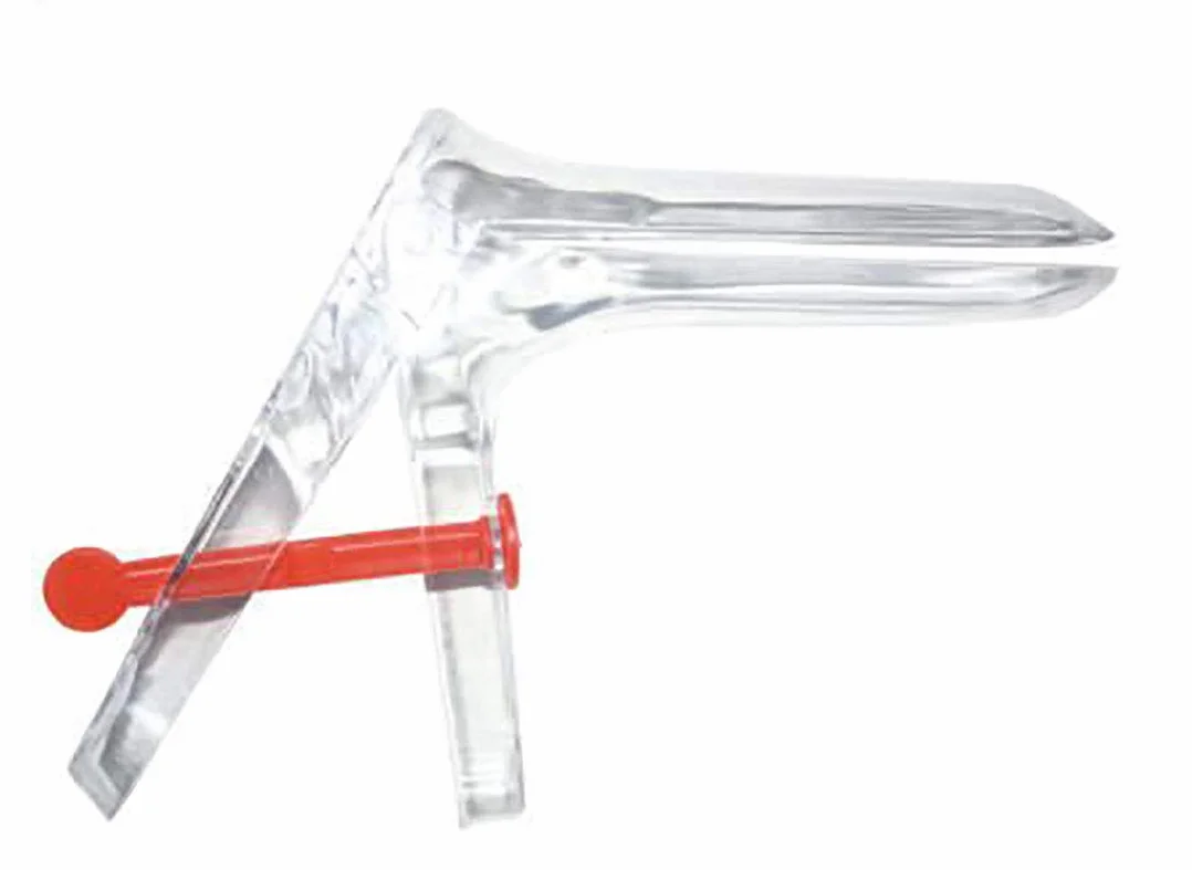 SPECULUM VAGINALE MONOUSO STERILE A PERNO CENTRALE MISURA MEDIA CARTONE DA 100 PEZZI