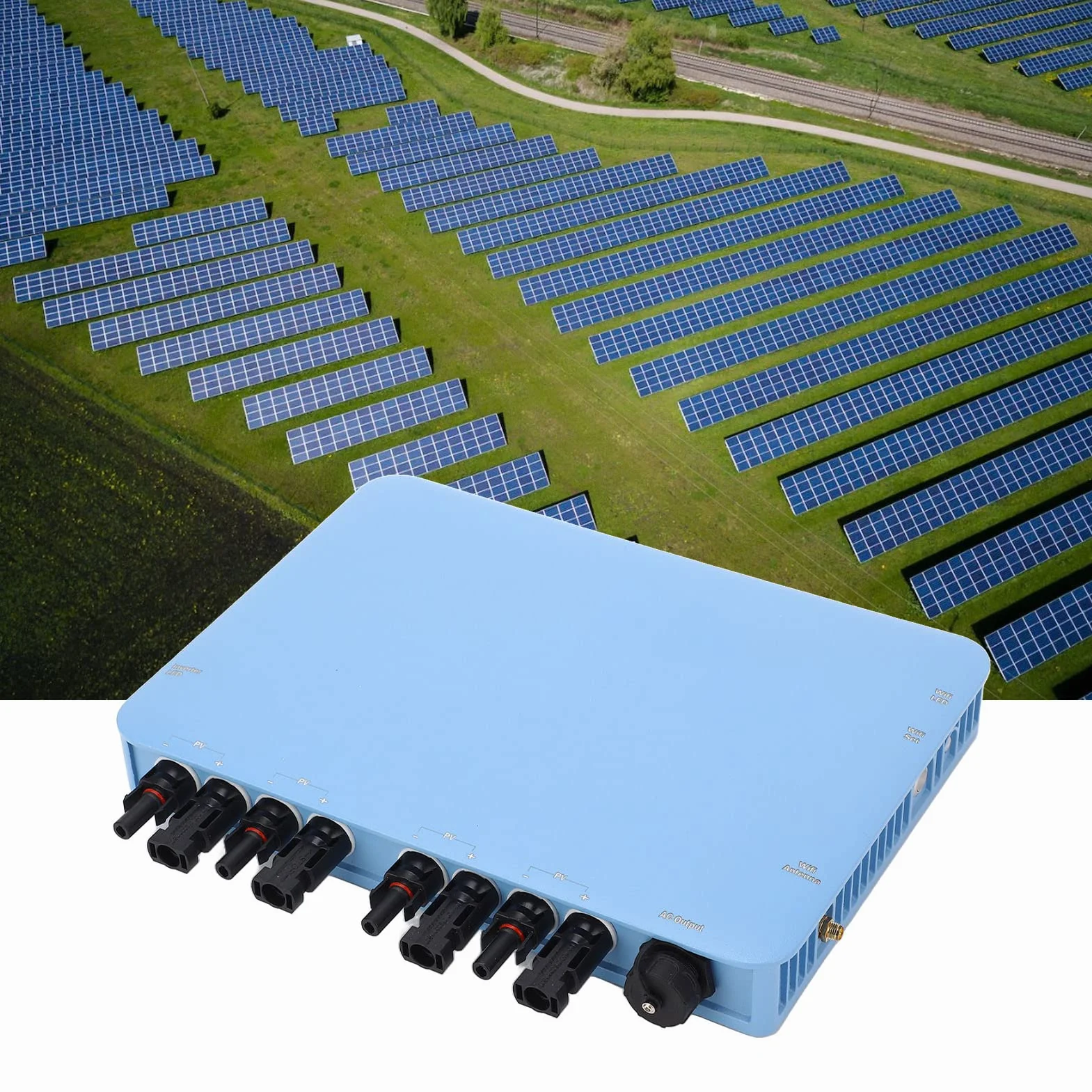 Micro Inverter Grid Tie WiFi Monitoraggio 1200W 230V CC CA per FV Casa