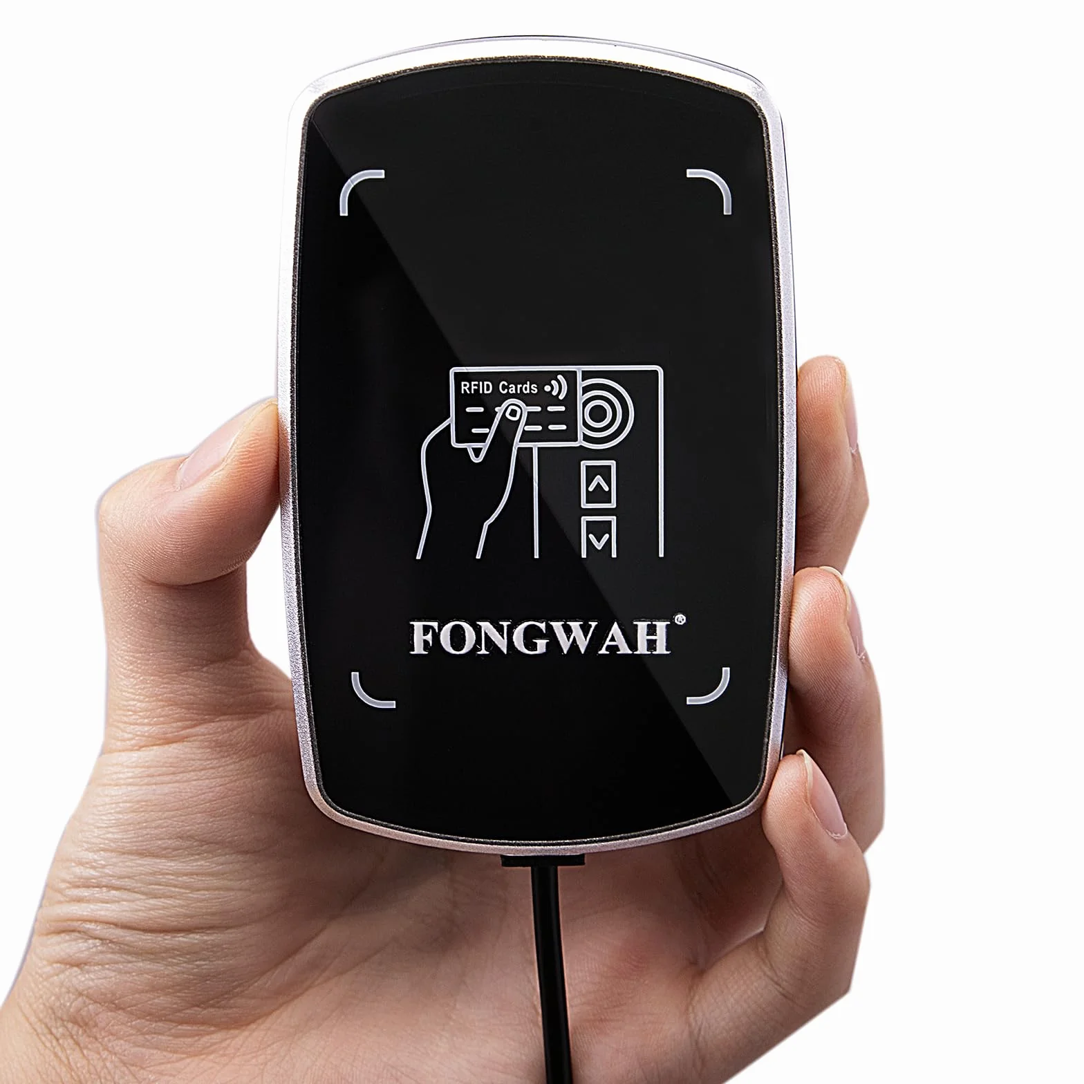 Fongwah RFID IC & ID Card Reader con emulatore di tastiera di sola lettura per NFC Tag Card/Chip S50 125KHz e 13.56MHZ Contactless