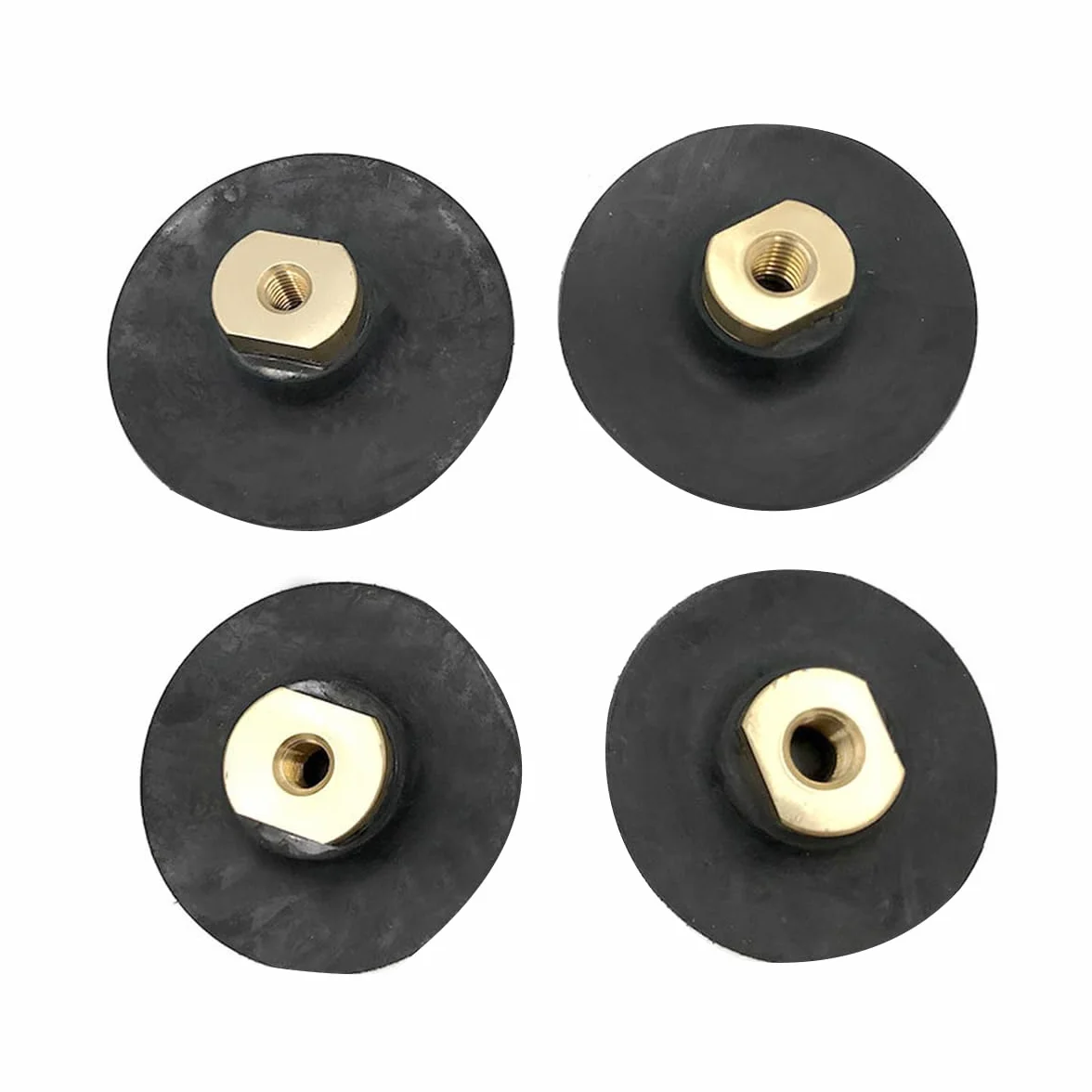 Supporto per Disco Abrasivo per Lucidatura In Gomma per Smerigliatrice Angolare M14 Platorello Abrasivo Autoadesivo per Smerigliatura 3 Pollici Resistente e Facile da Usare