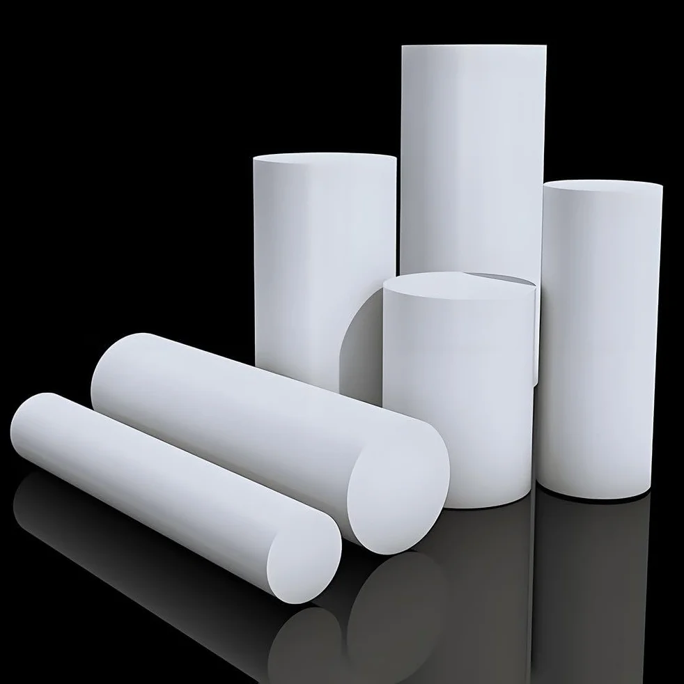 Barra PTFE Teflon 60-75 mm 20/30/50 cm resistente agenti chimici lavorabile uso industriale 65mm 0.2m
