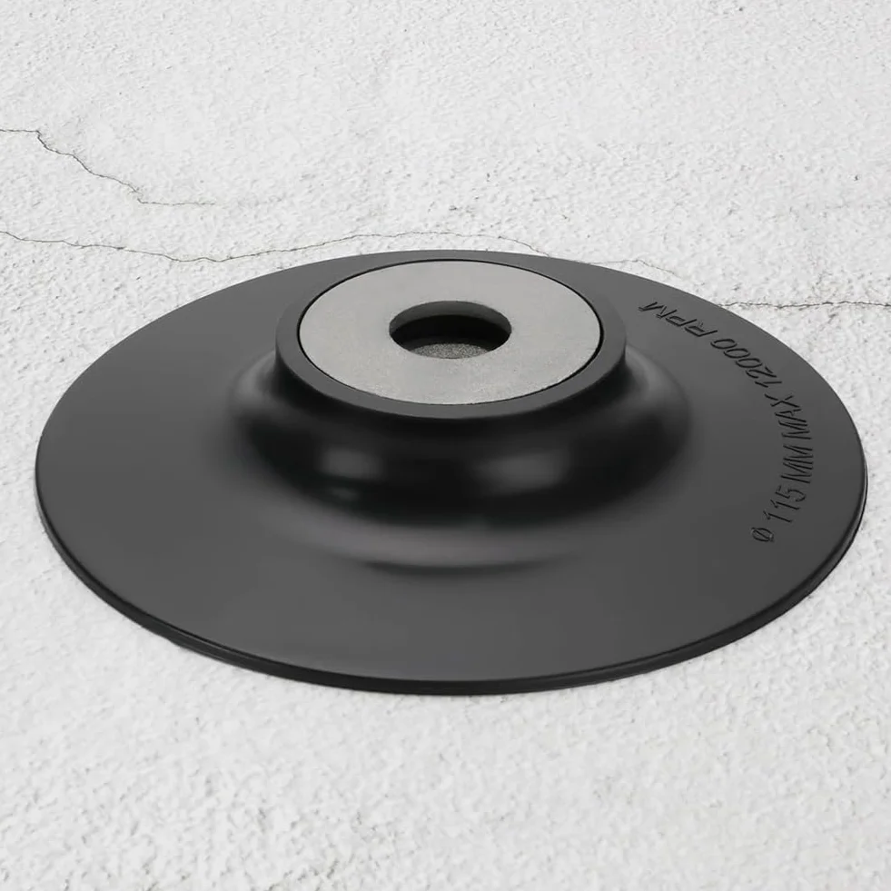 3 cuscinetti di supporto per smerigliatrice angolare in plastica, compatibili con smerigliatrice a disco con filettatura interna M14, diametro 115 mm