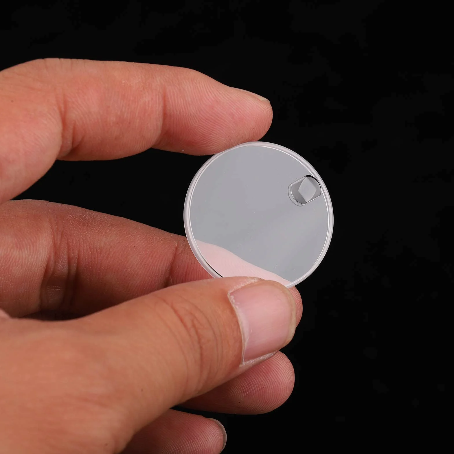 Shanrya Vetro Zaffiro per Orologio Resistente Al Calore Vetro per Orologio per Orologiaio Lente D'ingrandimento per Finestra con Datario a Cupola: (30,6 mm)