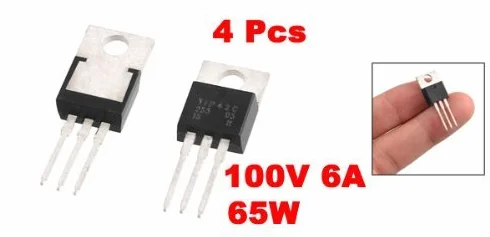 4 Pz TIP41C TIP42C NPN PNP Audio Power Amplifier Transistor 100V 6A