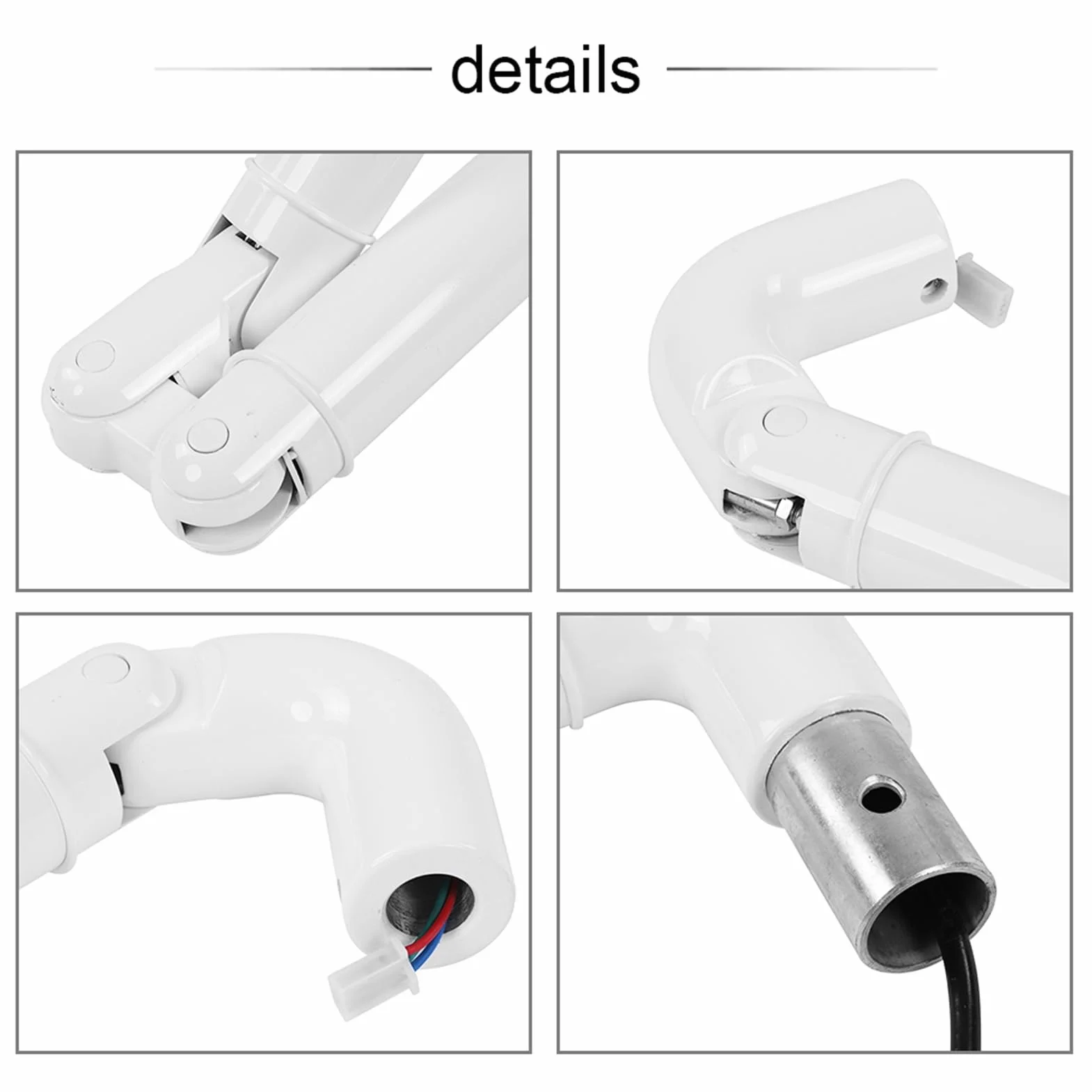 Braccio Luminoso a LED per Poltrona del Riunito Odontoiatrico Braccio di Supporto per Lampada a LED in Lega di Alluminio