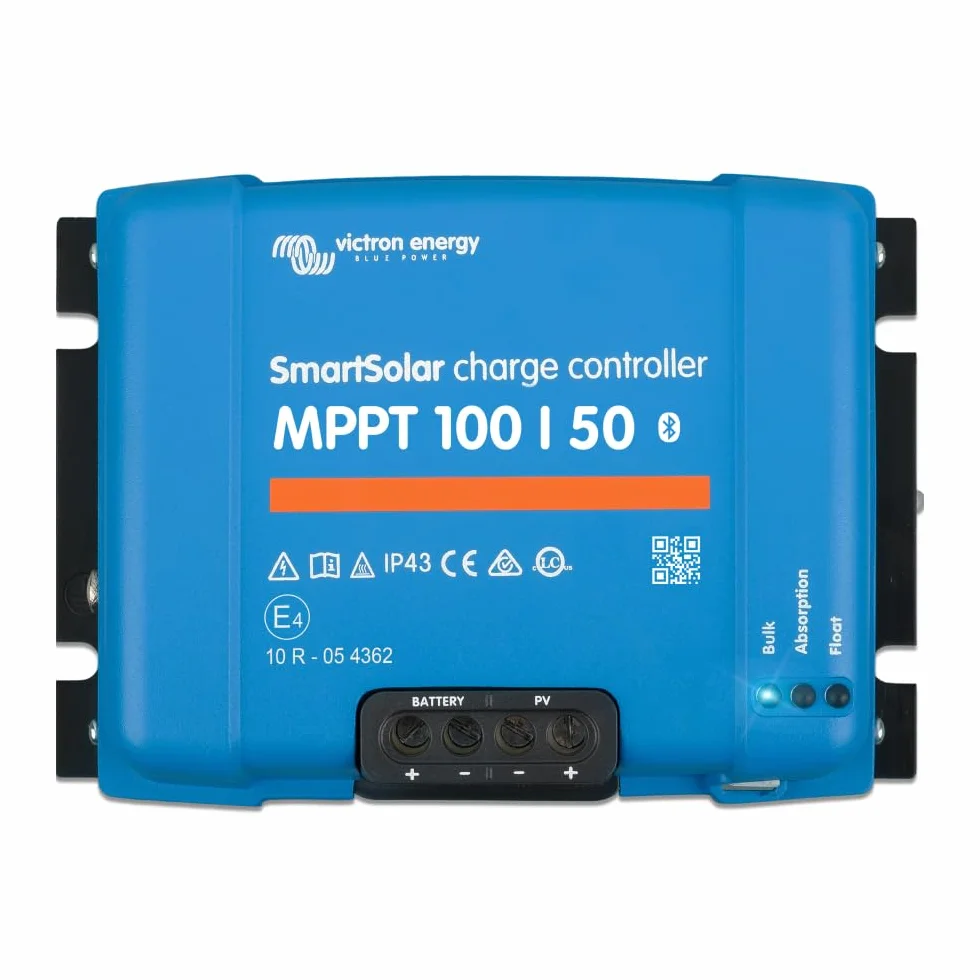 Victron Energy SmartSolar MPPT 100V 50 amp 12/24-Volt Regolatore di Carica Solare (Bluetooth)