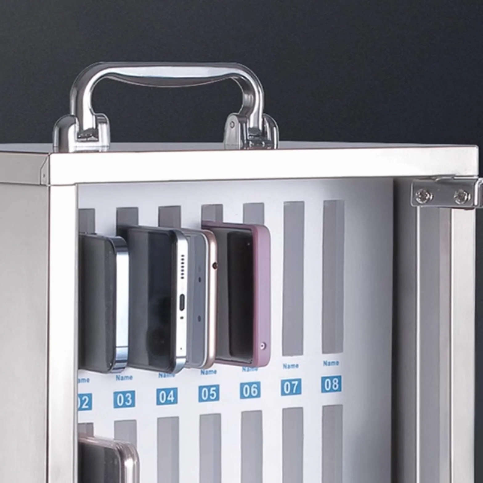 Mobiletto Per Cellulare In Acciaio Inossidabile Mobiletto Per Cellulare Scolastico Organizer Per Cellulare Aziendale Armadietto Per Cellulare