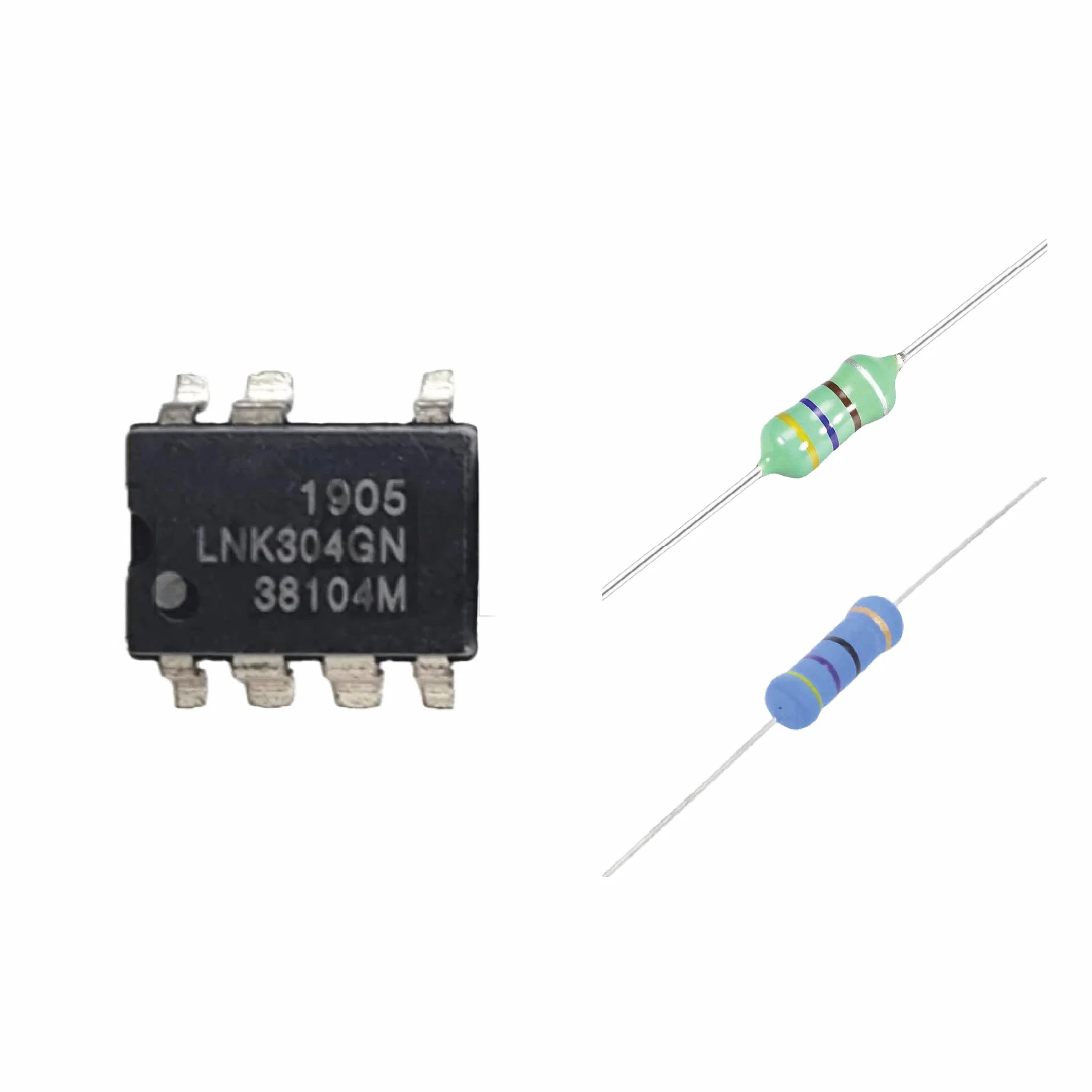Kit riparazione LNK304GN LNK304G con resistore 47Ω 3W e induttore 470μH 1/2W