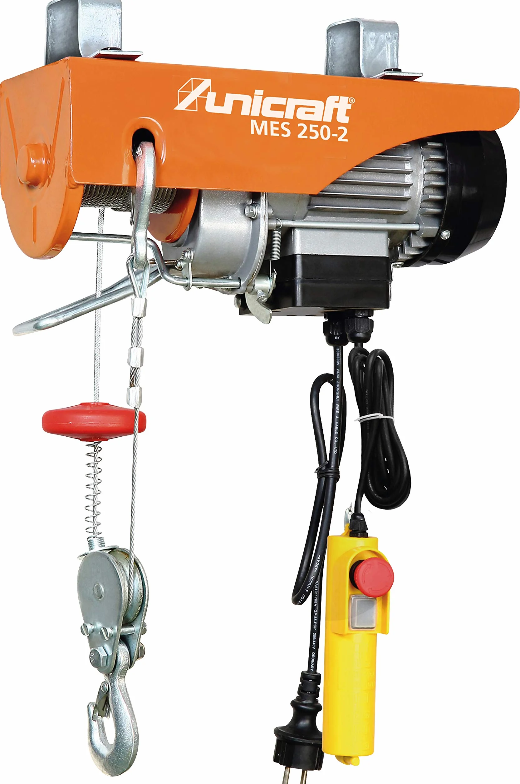 Unicraft Cavo elettrico MES 250-2 (forza di sollevamento 125/250 kg, 500 W, isolato secondo IP54) 6198225