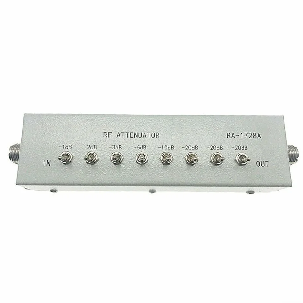 Attenuatore variabile RF 8-Sezione 0-82dB 50 Ohm 1dB Step DC-250MHz Modulo