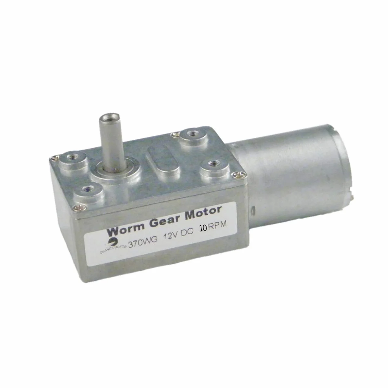 CHANCS DC Worm Gear Motor 370WG 12V 10RPM Range Hood