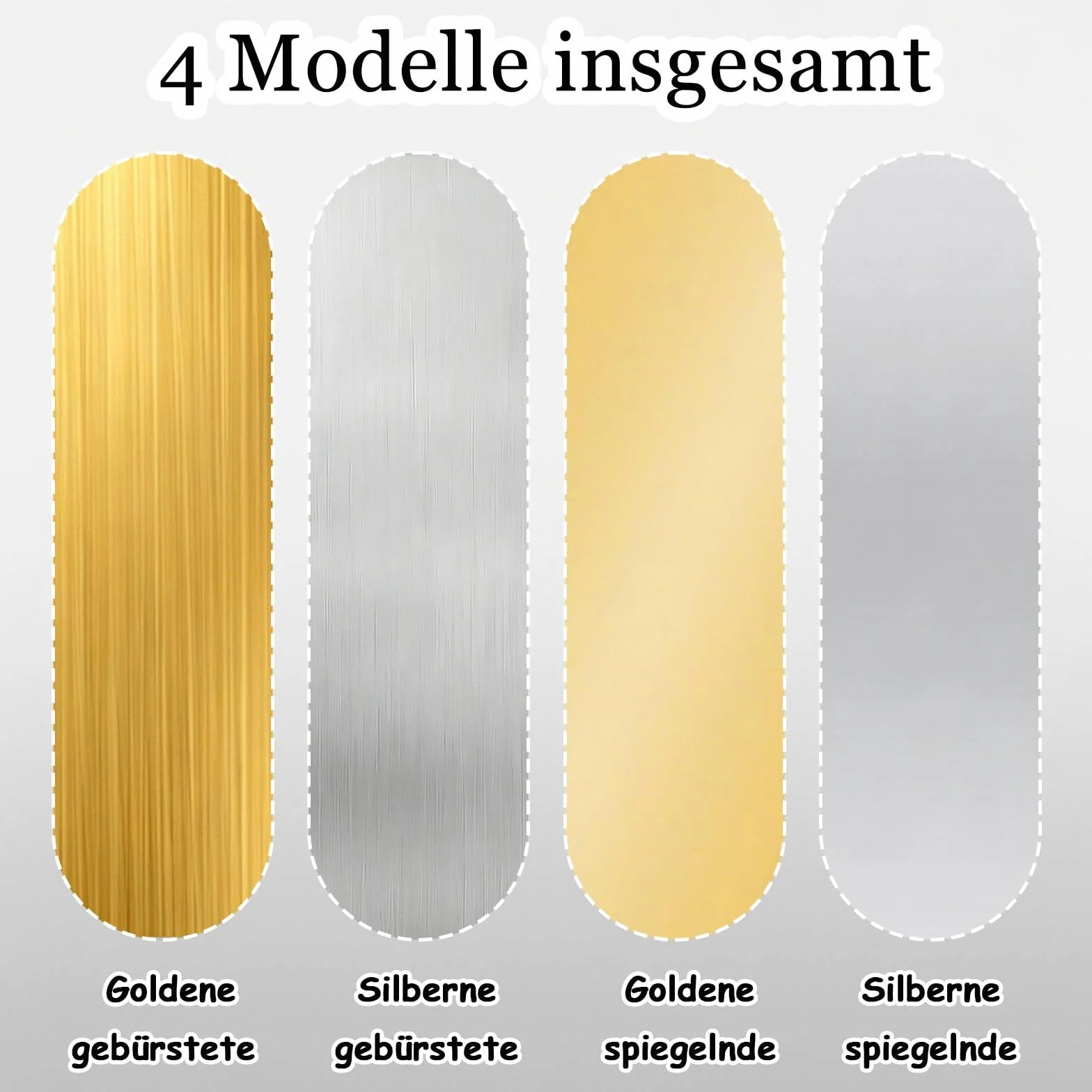 Targhetta per incisione laser, 30 x 20 cm, 4 pannelli in plastica ABS, piastra in plastica per incisione, colore nero su argento specchio, piastra vuota incisa al laser, per targhetta