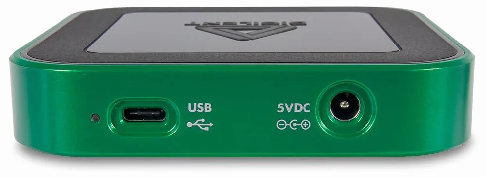 Analog Discovery 3 : Oscilloscopio USB, Generatore di funzioni, Analizzatore logico, Generatore di pattern bit e Alimentazione variabile
