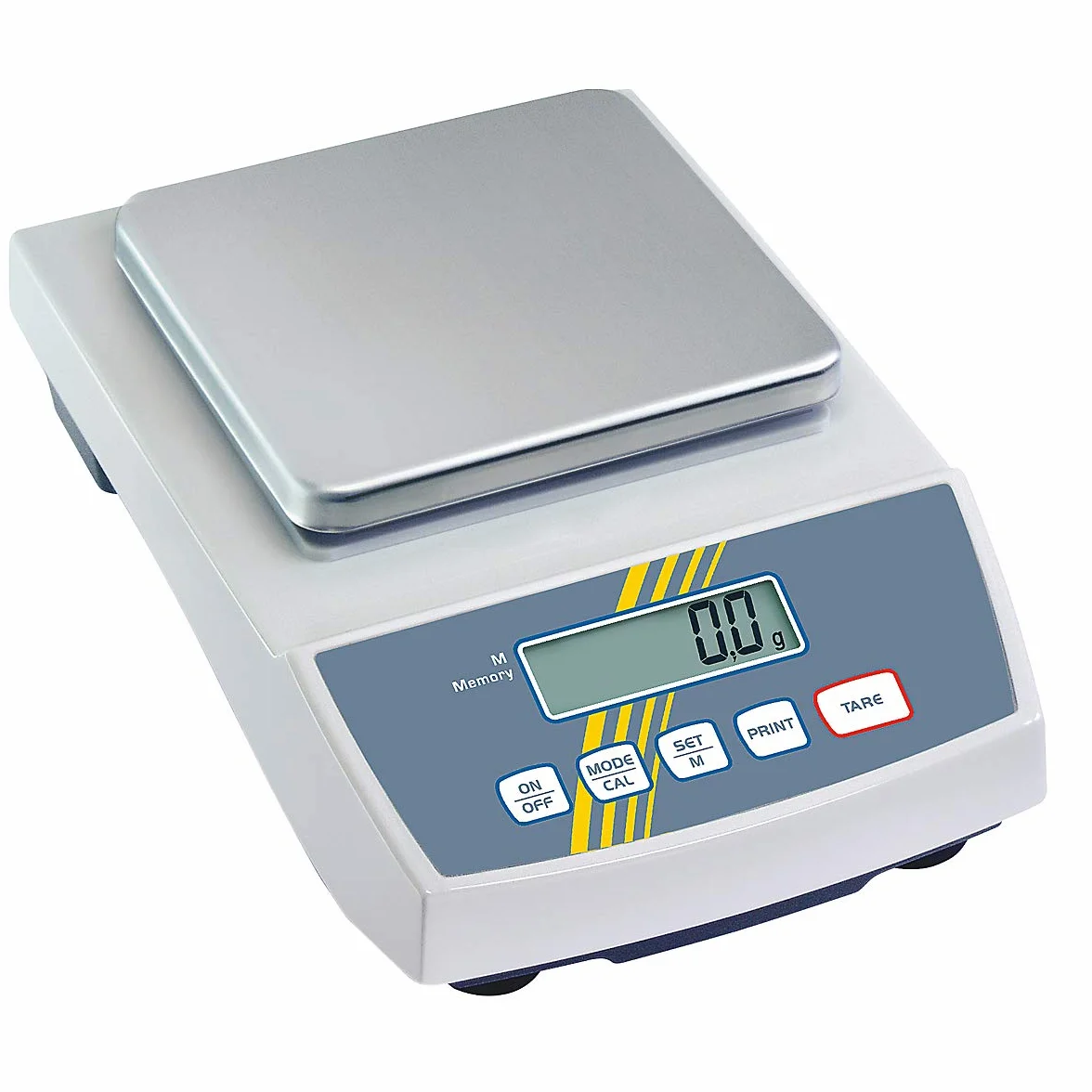 Bilancia di precisione KERN PCB 2000-1 Intervallo di pesatura 2 kg Leggibilità 0.1 g alimentato dalla rete tramite batt
