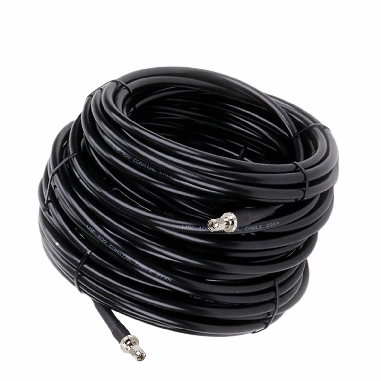 Cavo coassiale RF LMR400 Connettore SMA maschio-femmina Antenna da 50 Ohm Adattatore a spirale Jumper Cavo 50-7(RPSMA M to RPSMA F,5M)