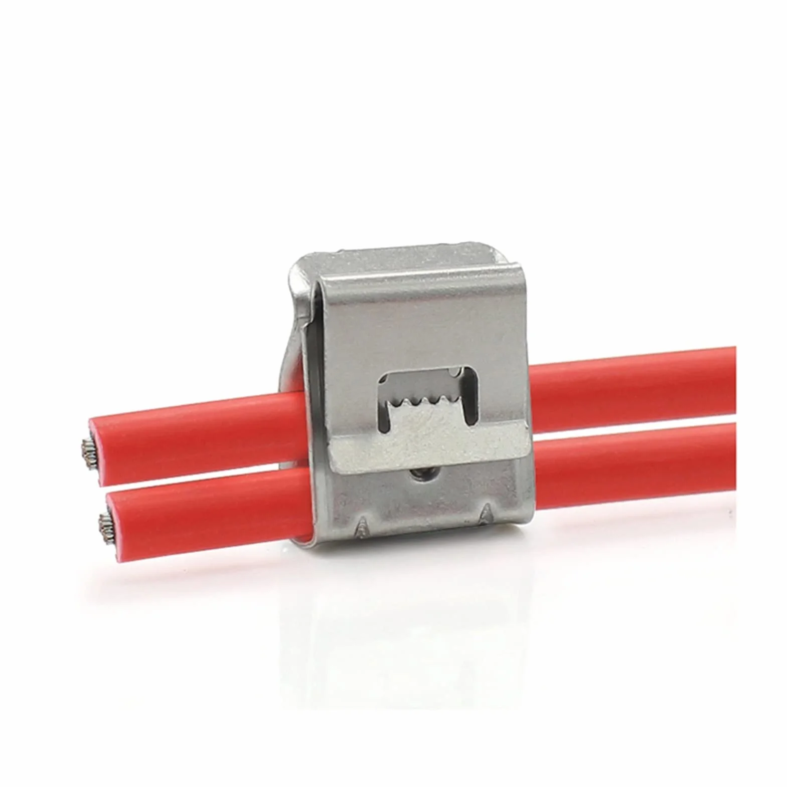 Clip per cavi per pannelli solari Gestione del filo solare Cavo da 180 gradi per 2 fili per strutture a pannello solare(300 pieces)